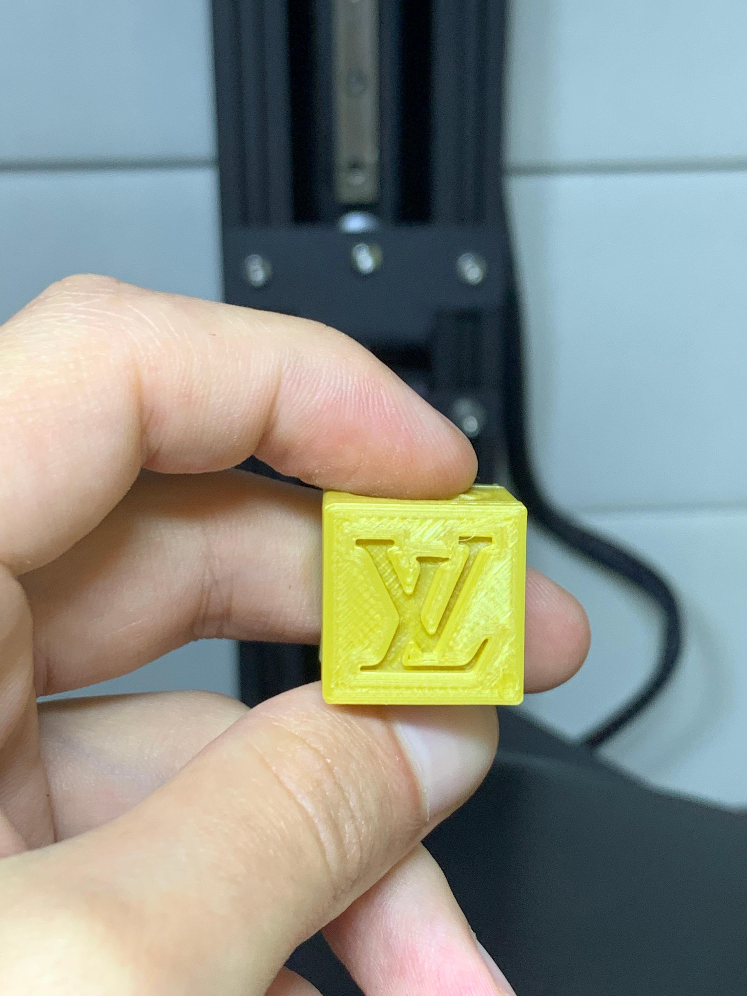 louis vuitton calibration cube 3d model