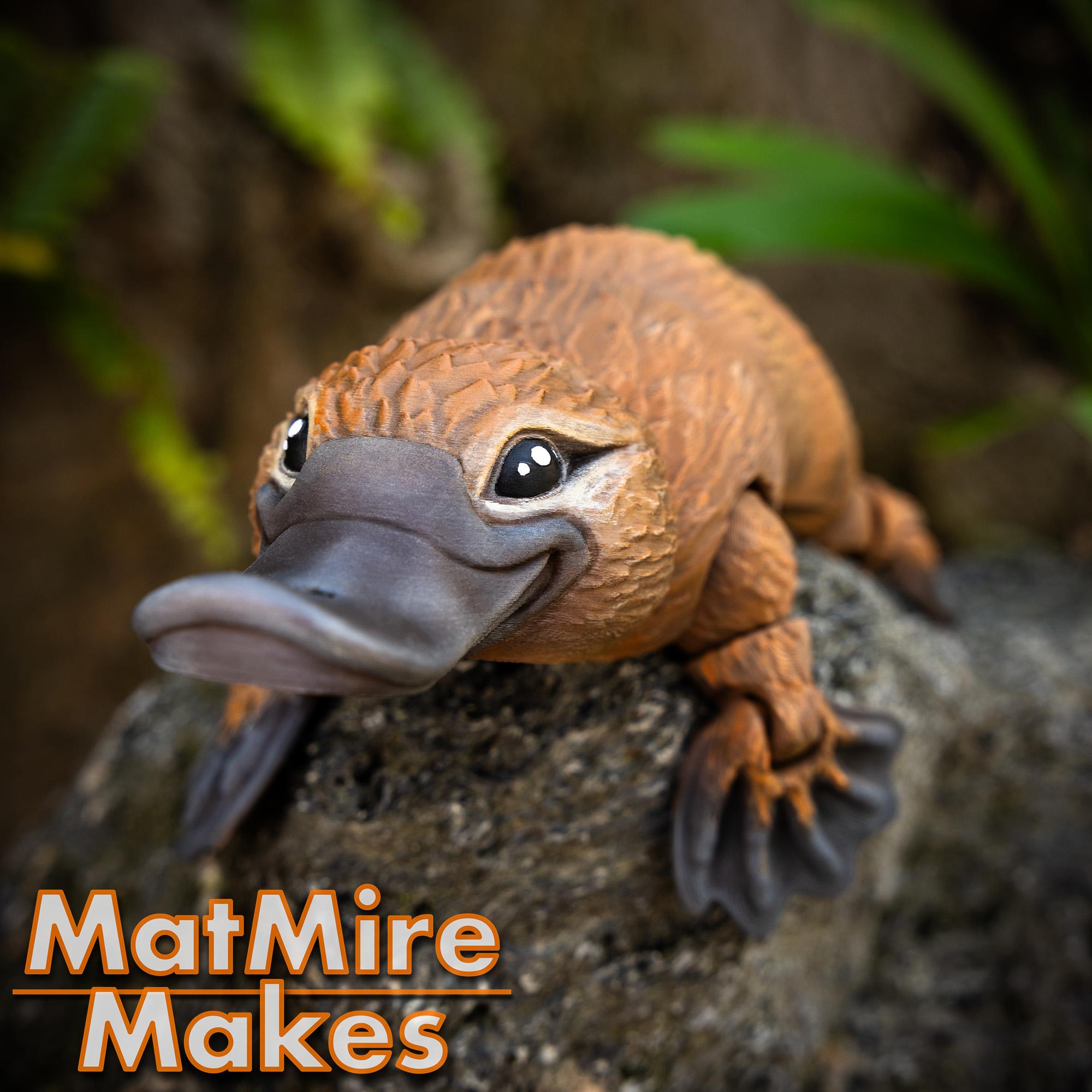 Platypus - Articulated Figure 3d model