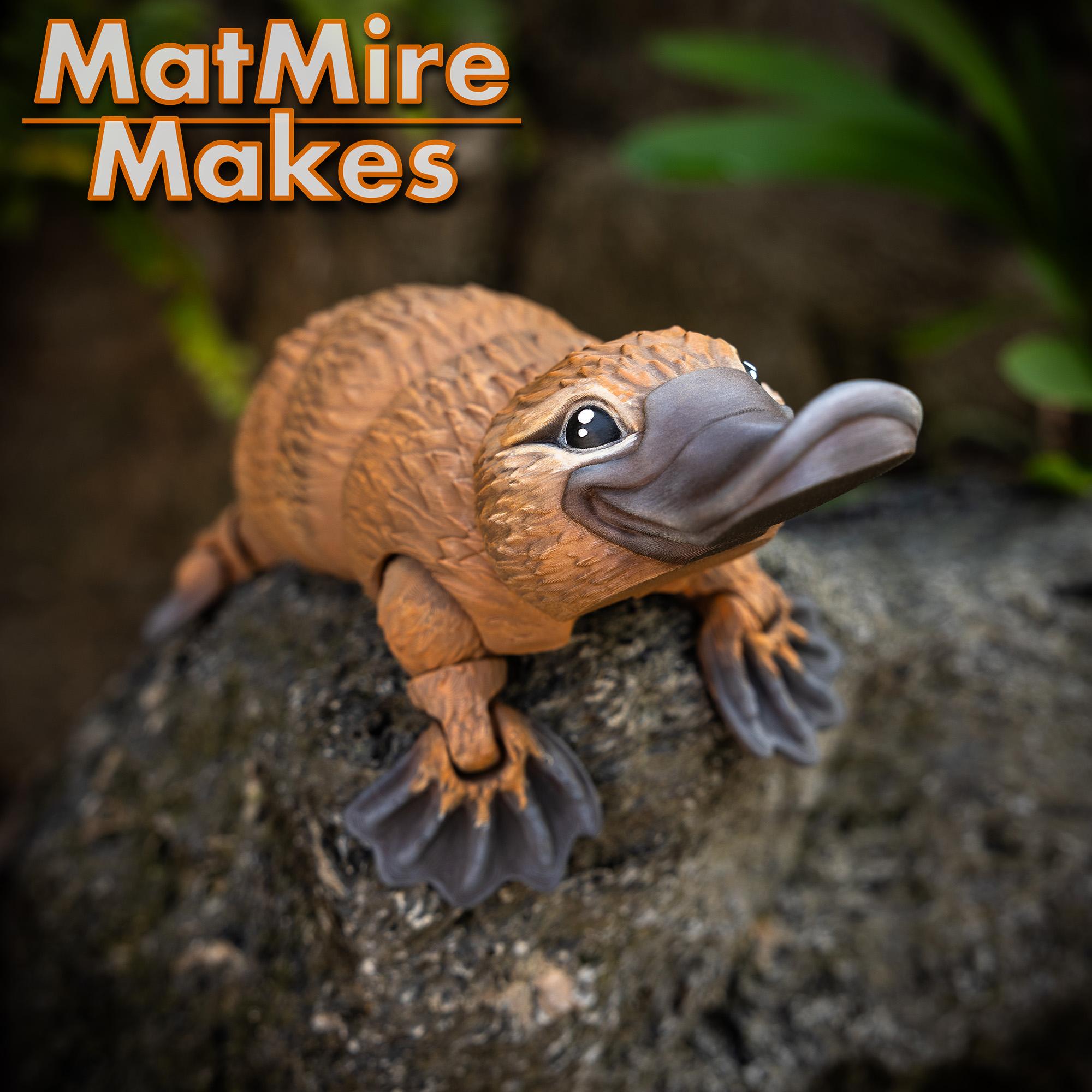 Platypus - Articulated Figure 3d model