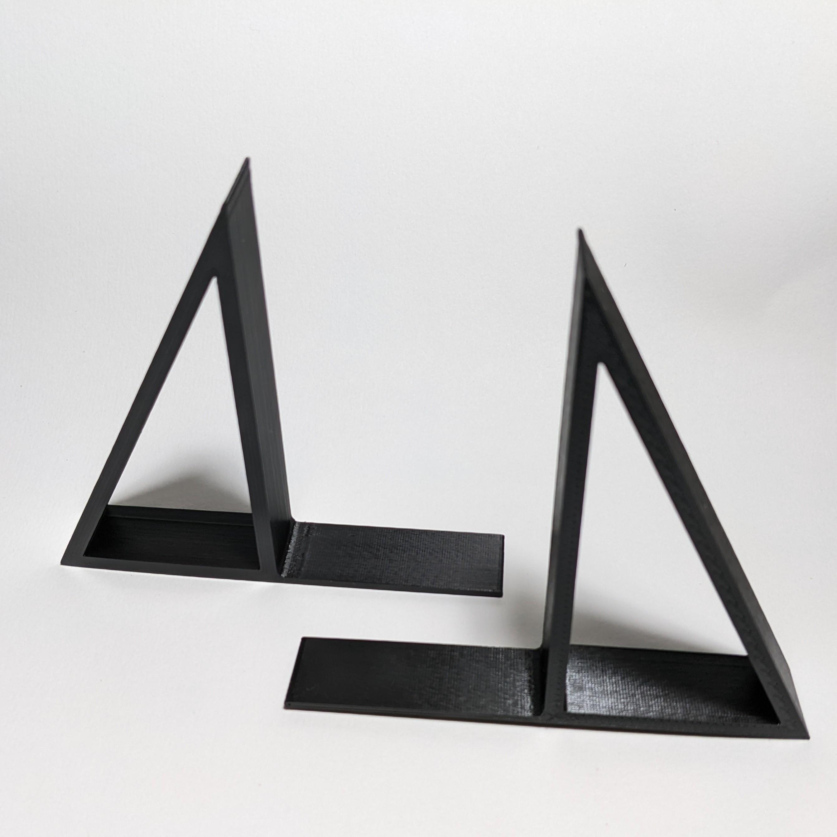 Triangle Bookend 3d model