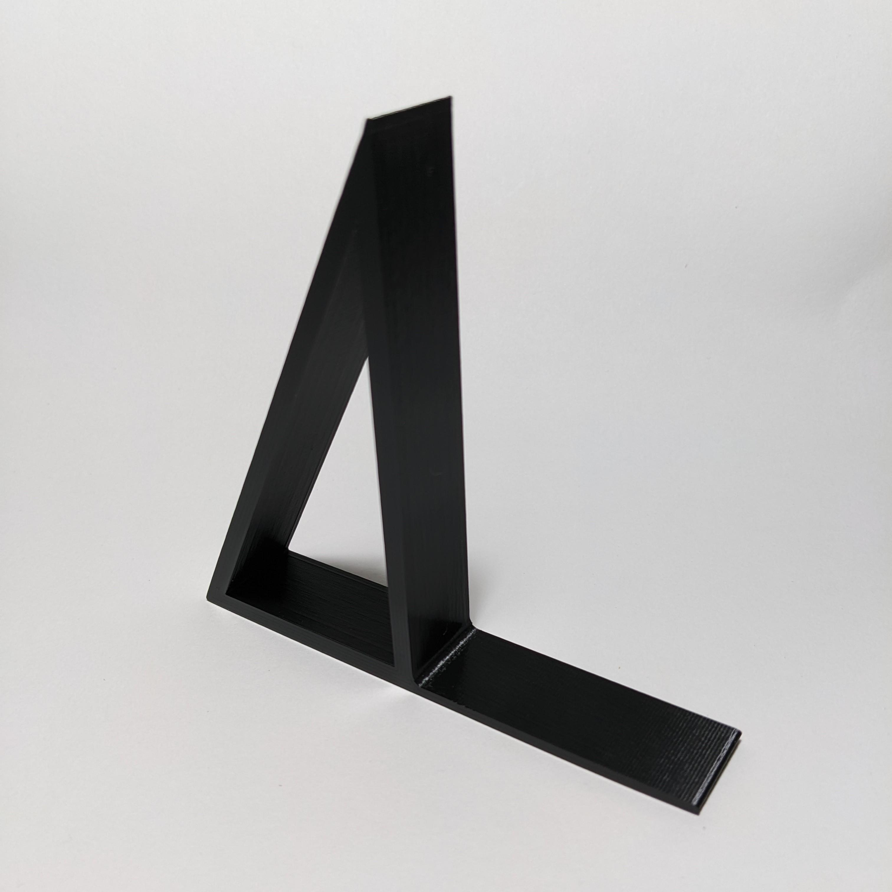 Triangle Bookend 3d model