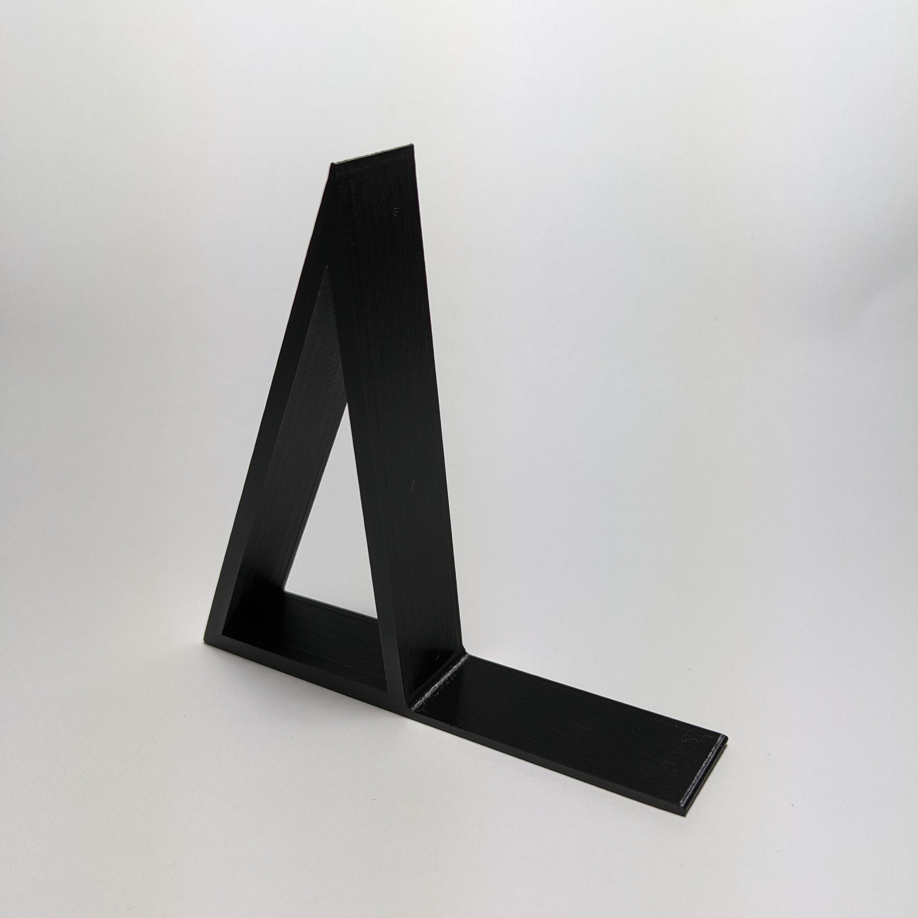 Triangle Bookend 3d model