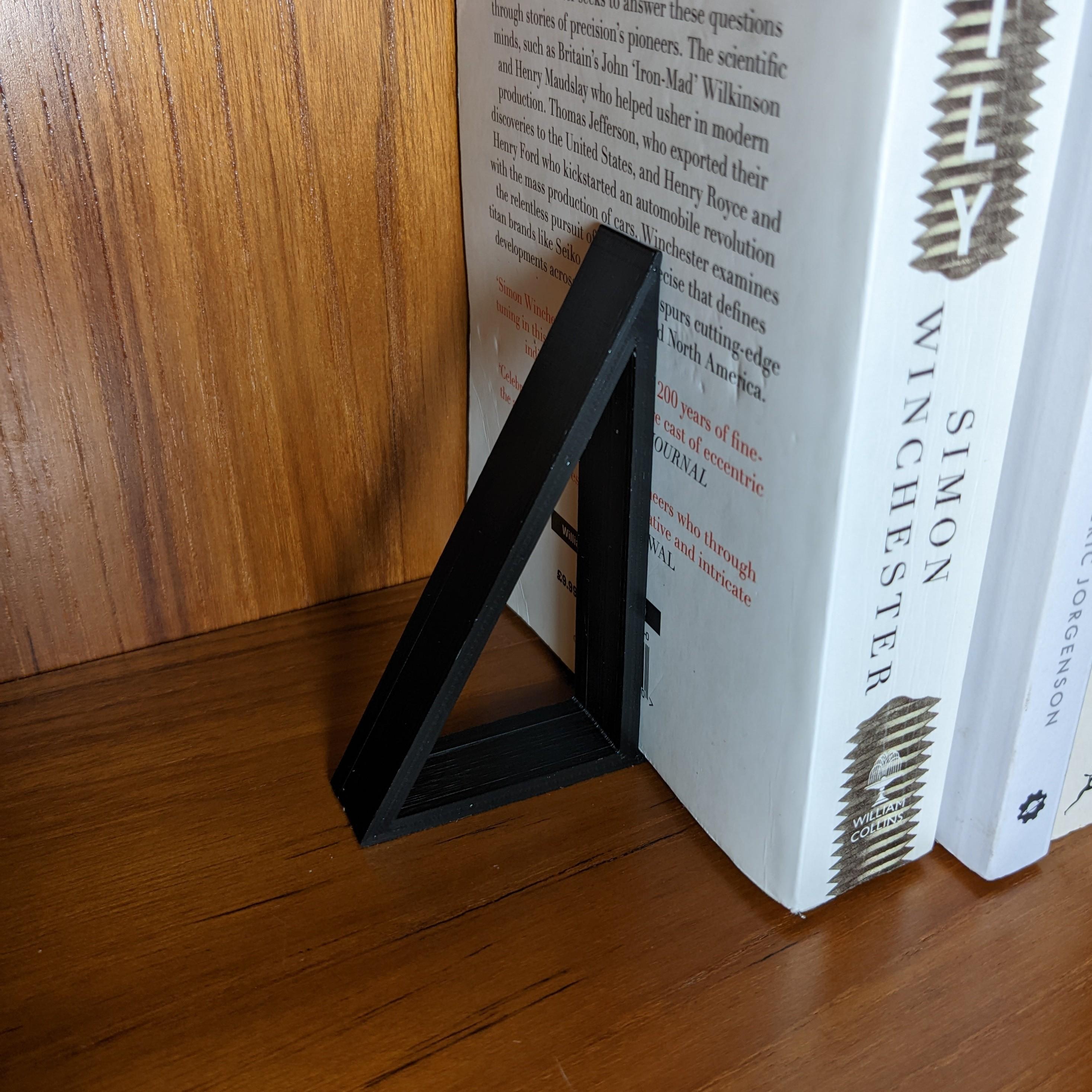 Triangle Bookend 3d model