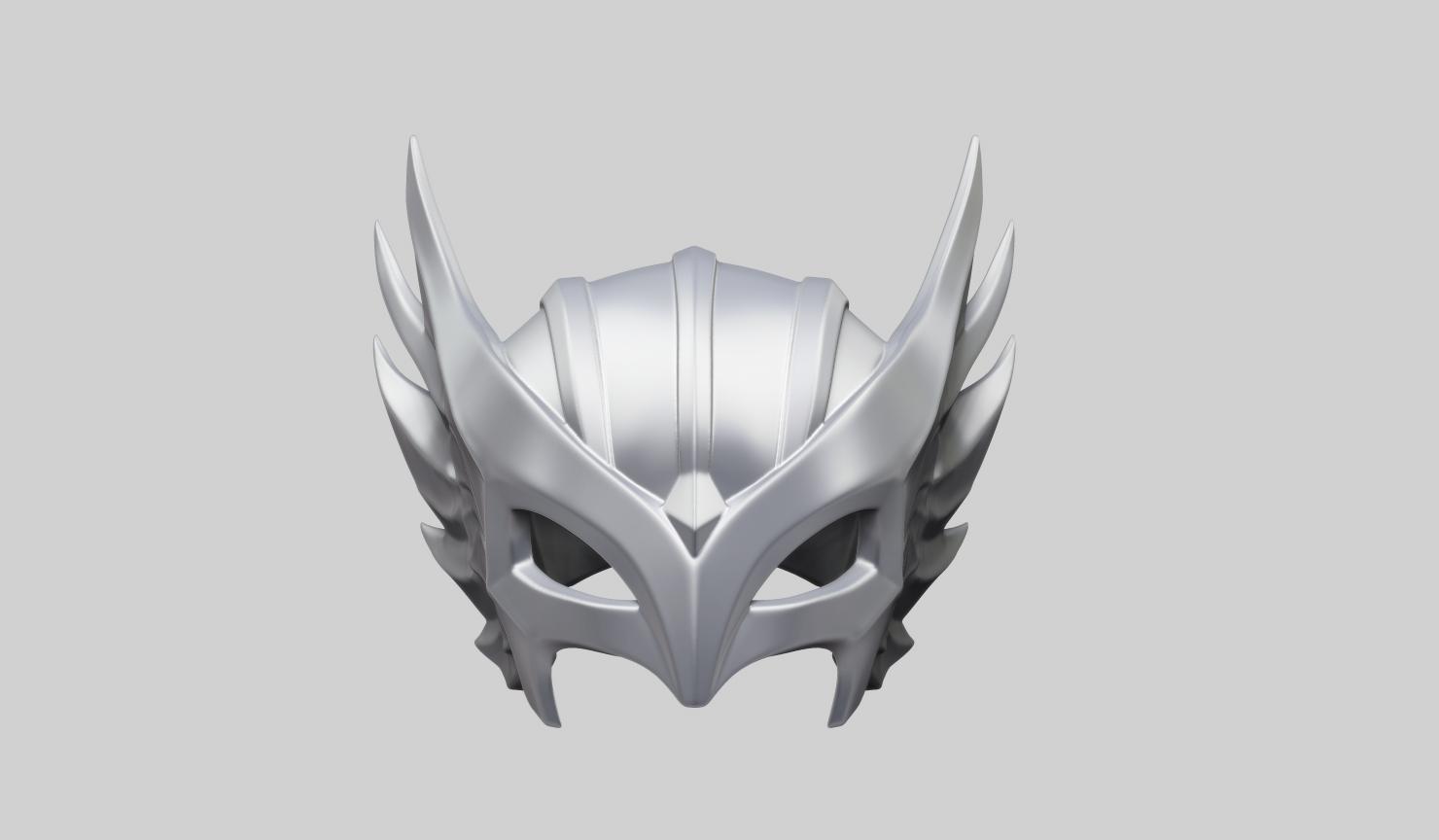 Hawkgirl Helmet 3d model