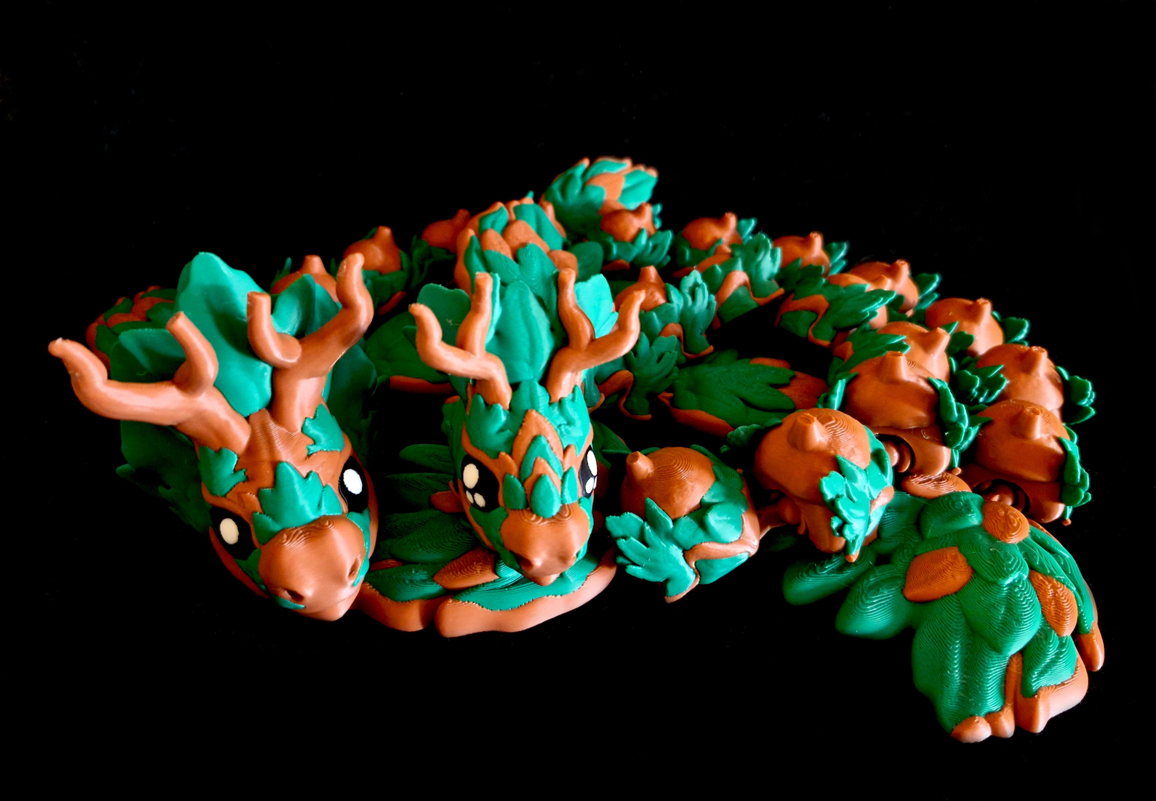 Hazel and Oak Build-a-Dragon *Personal Use* 3d model