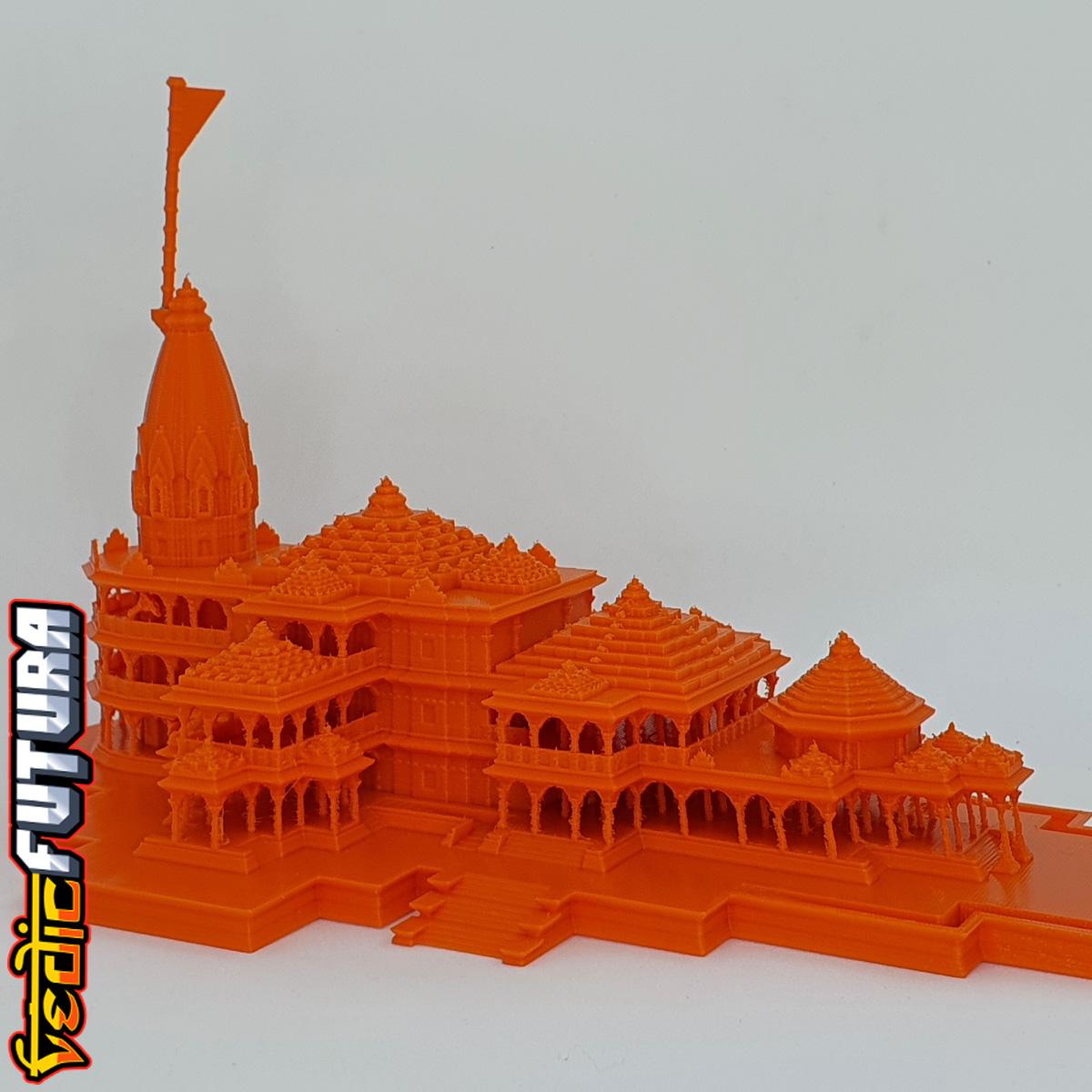 Ayodhya Ram Temple - NO SUPPORTS REQUIRED! 3d model