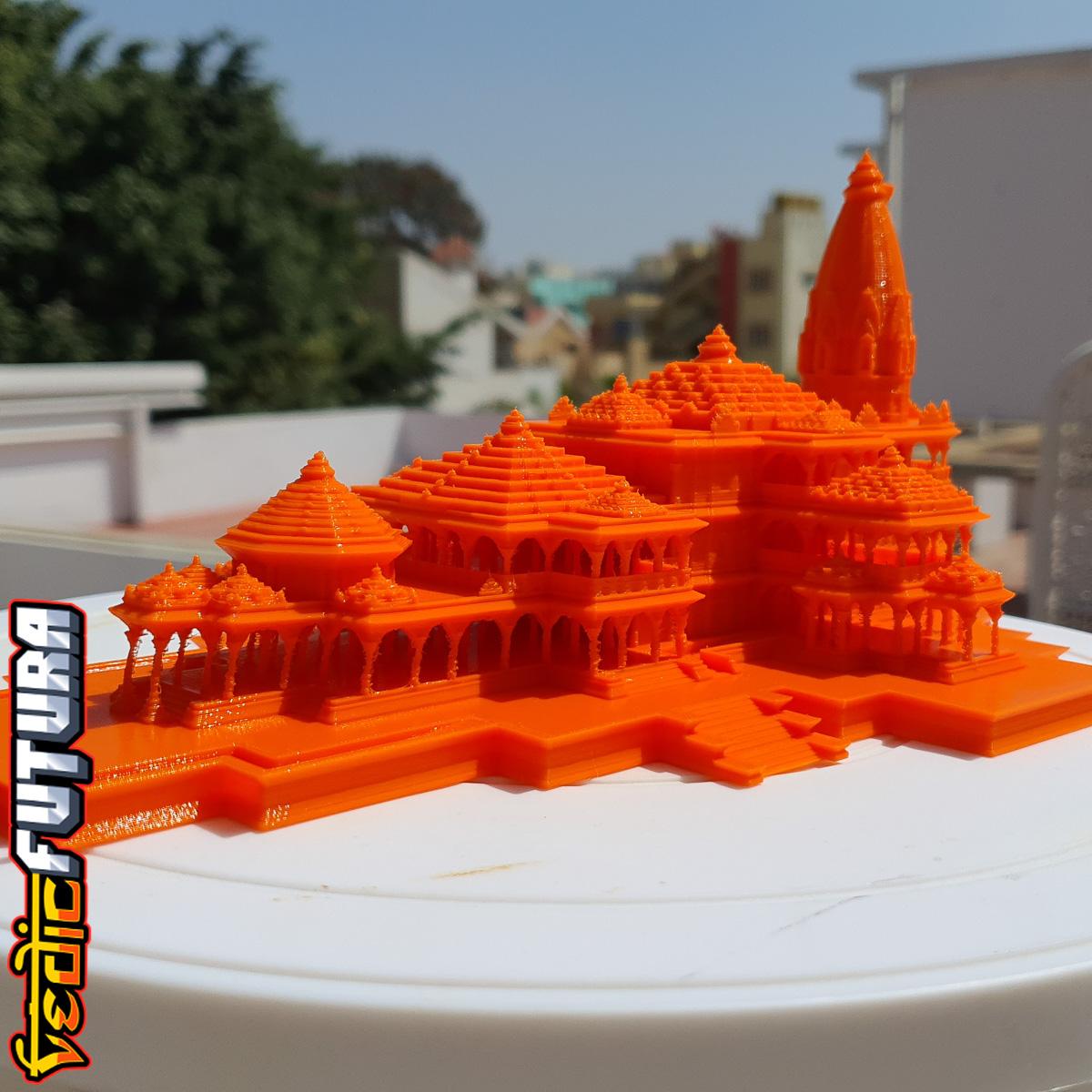 Ayodhya Ram Temple - NO SUPPORTS REQUIRED! 3d model