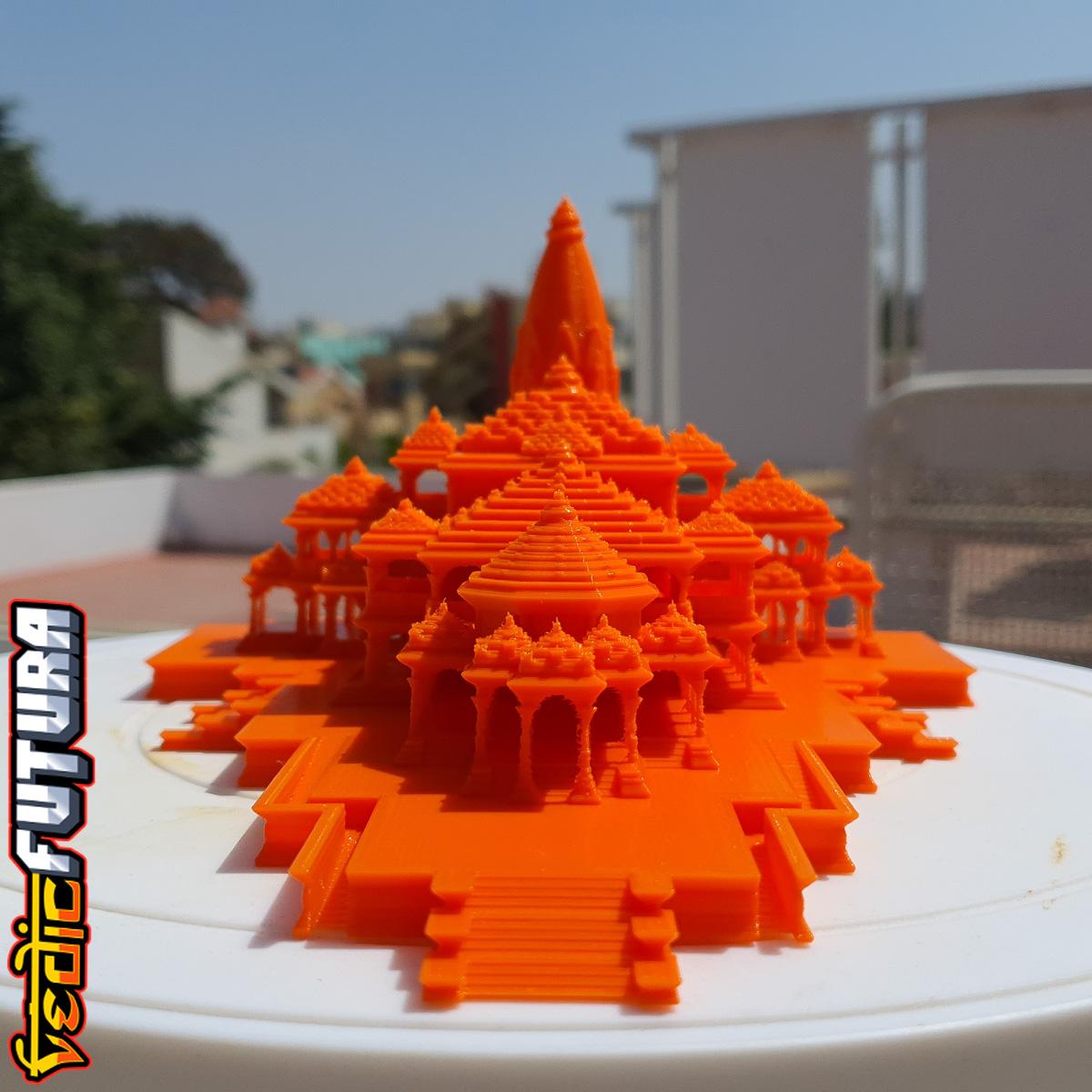 Ayodhya Ram Temple - NO SUPPORTS REQUIRED! 3d model