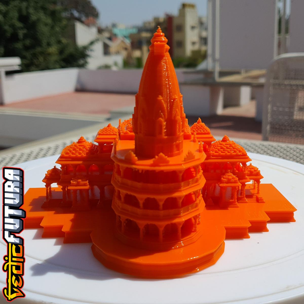 Ayodhya Ram Temple - NO SUPPORTS REQUIRED! 3d model