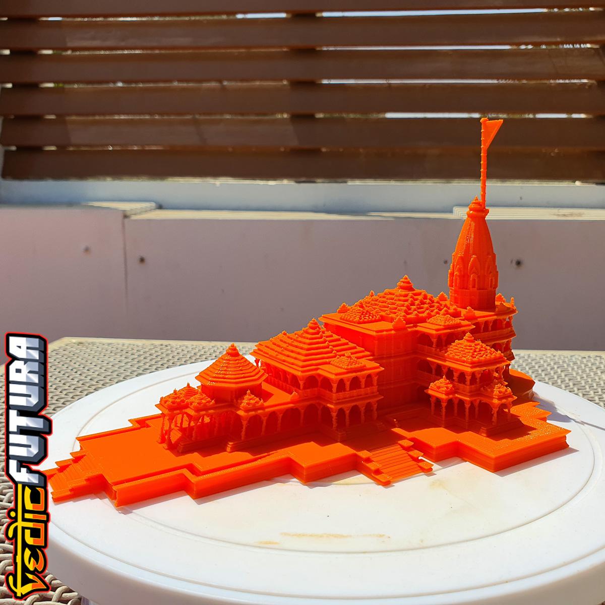 Ayodhya Ram Temple - NO SUPPORTS REQUIRED! 3d model