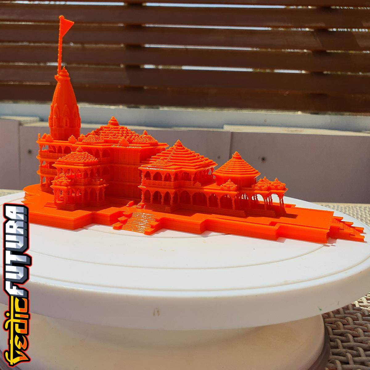 Ayodhya Ram Temple - NO SUPPORTS REQUIRED! 3d model