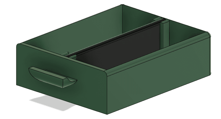 Modular Desk Organizer 3d model