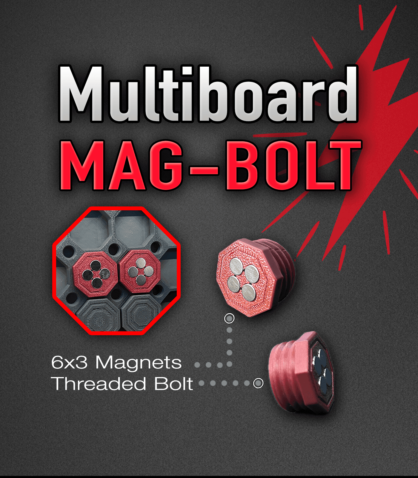 MultiBoard MAG-BOLTS 3d model