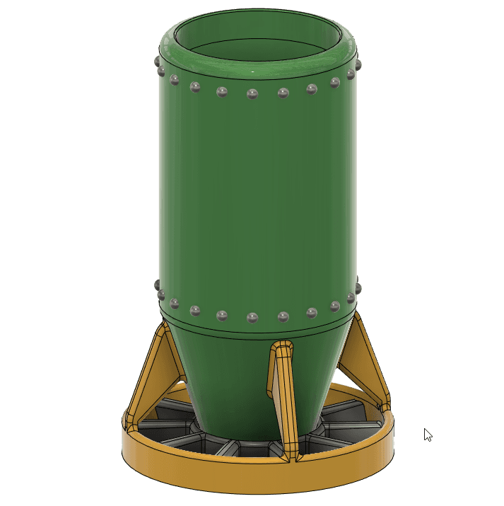 Torpedo Can Cup.stl 3d model