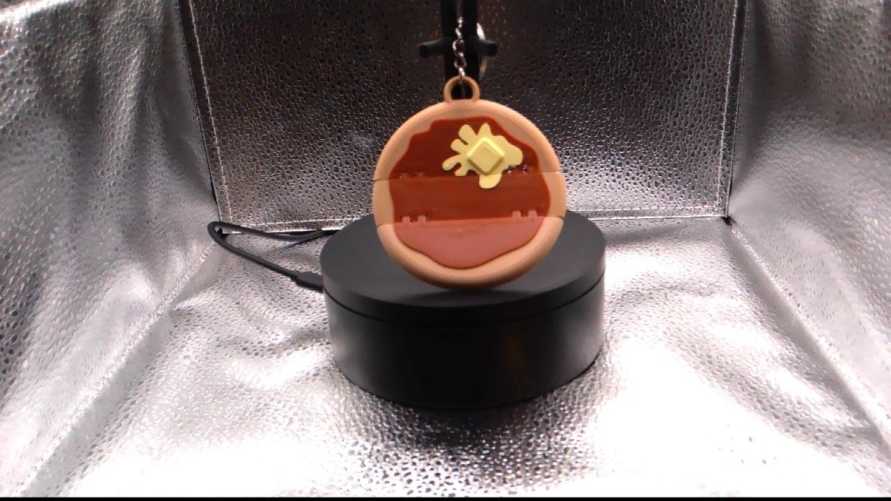 Flexi-Pancake Tote Bag Charm 3d model