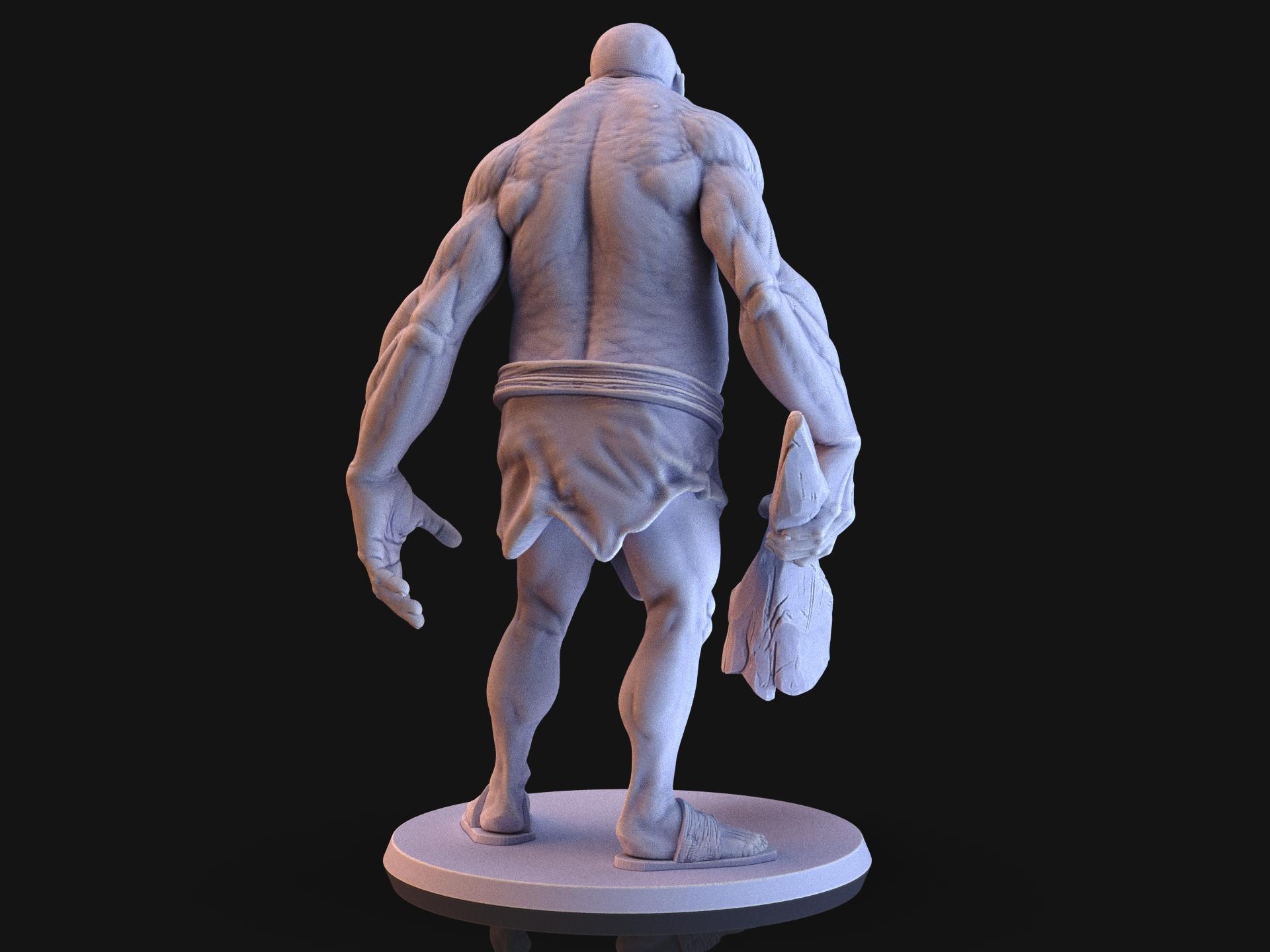 Hill Giant 02 3d model