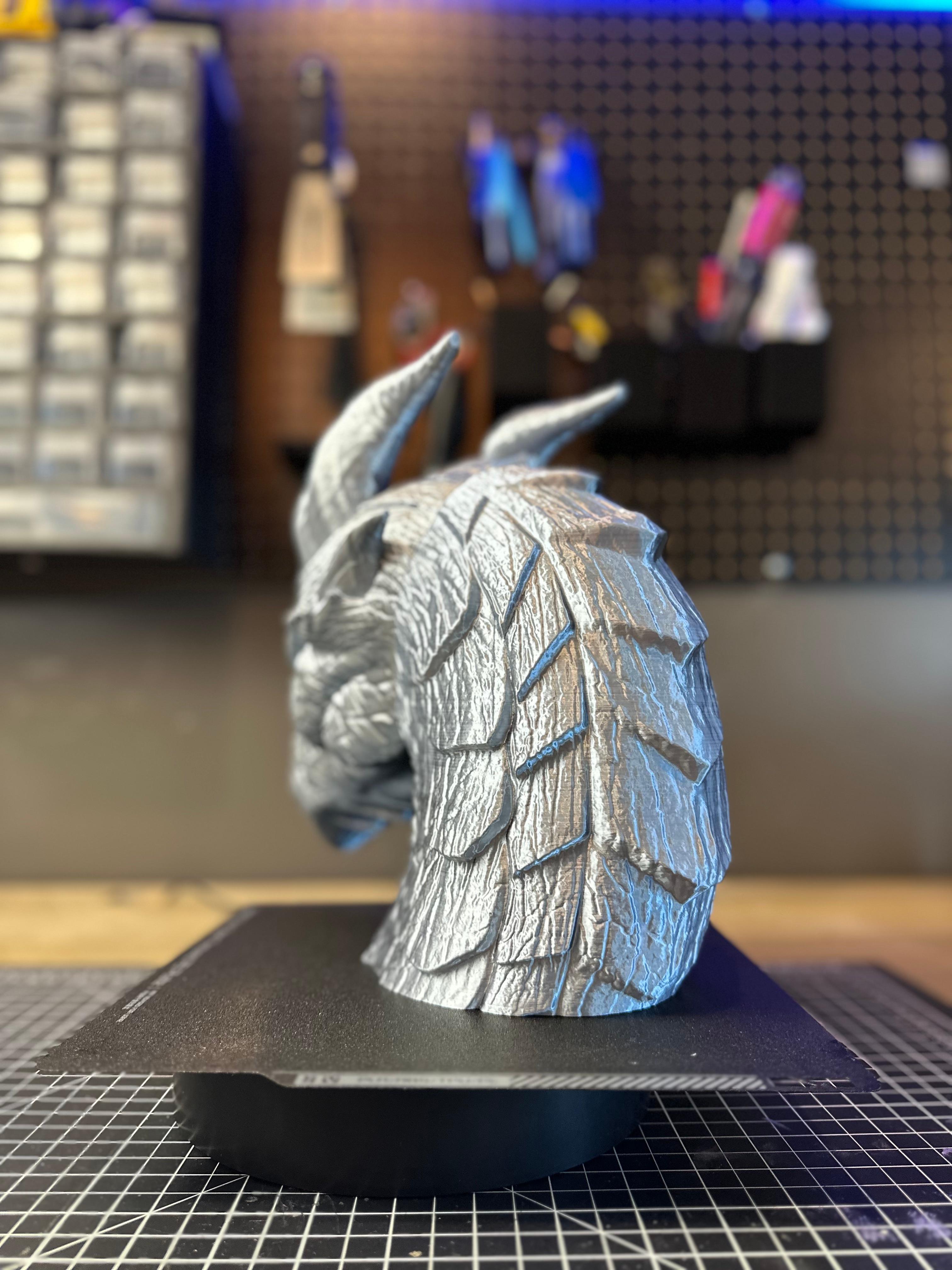 Dragon Headphone Holder/Sculpture 3d model