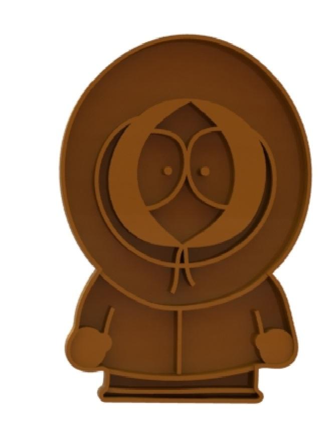 South park cookie cutters pack 3d model