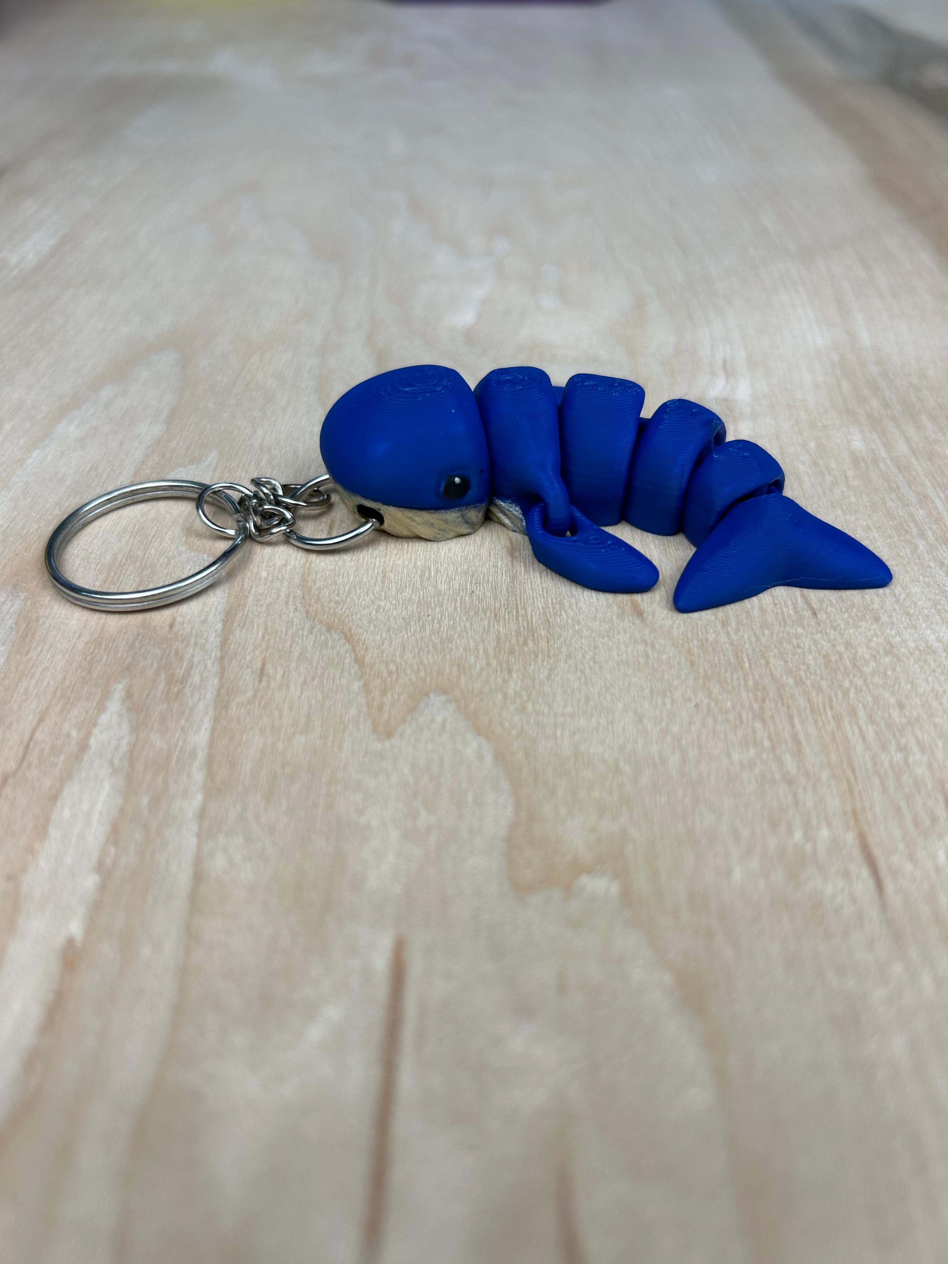 Whale Keychain 3d model