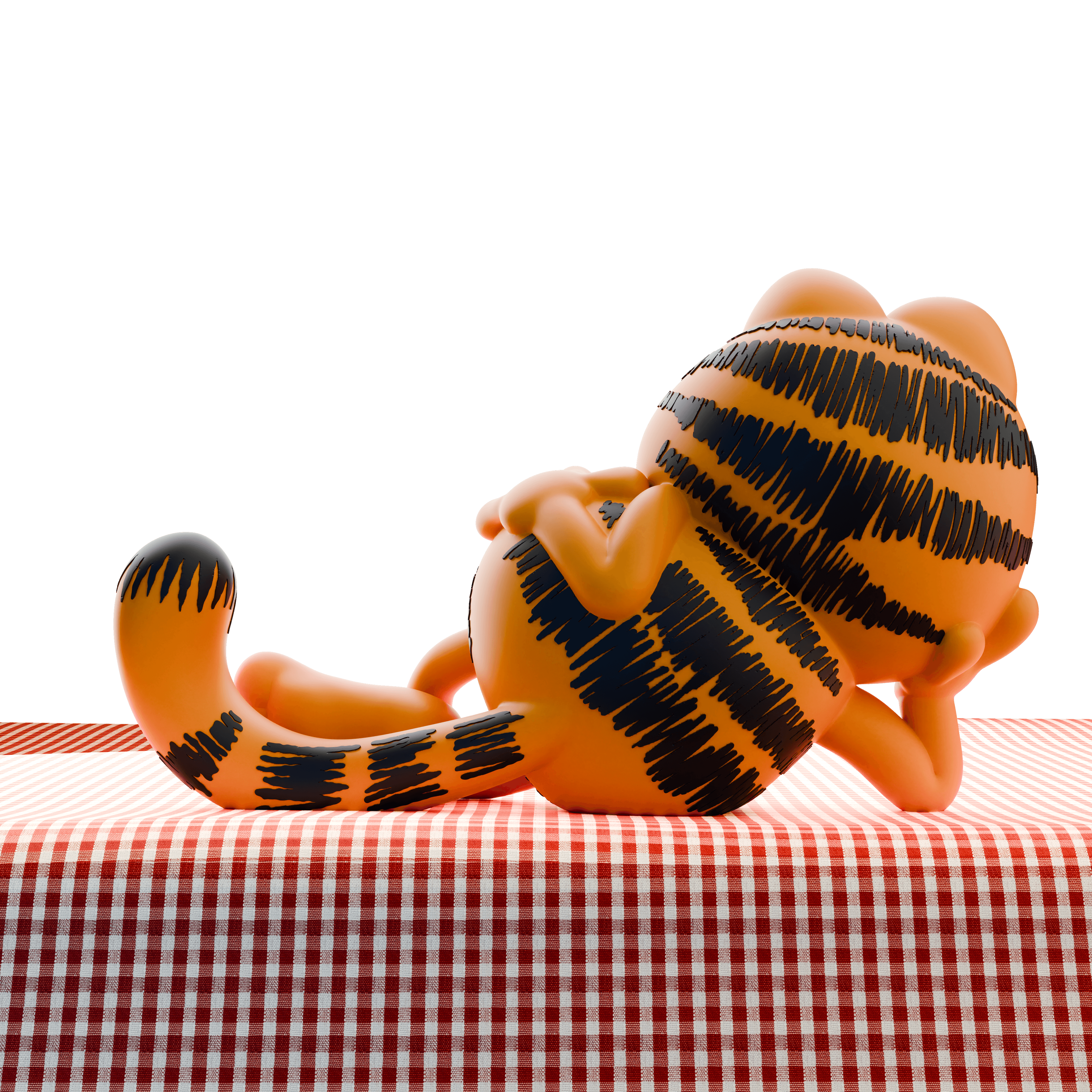 Garfield 3d model