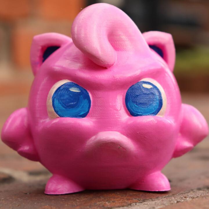 Jigglypuff from Pokemon 3d model