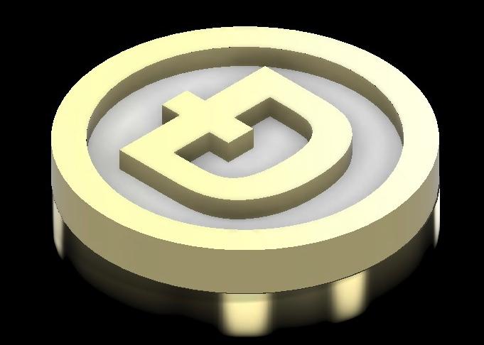 Dogecoin  3d model