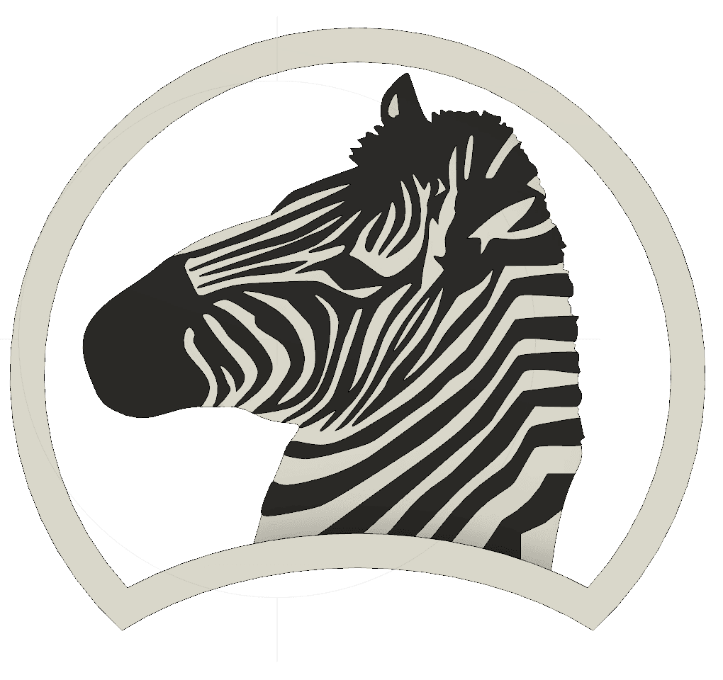 Zebra Ears 3d model