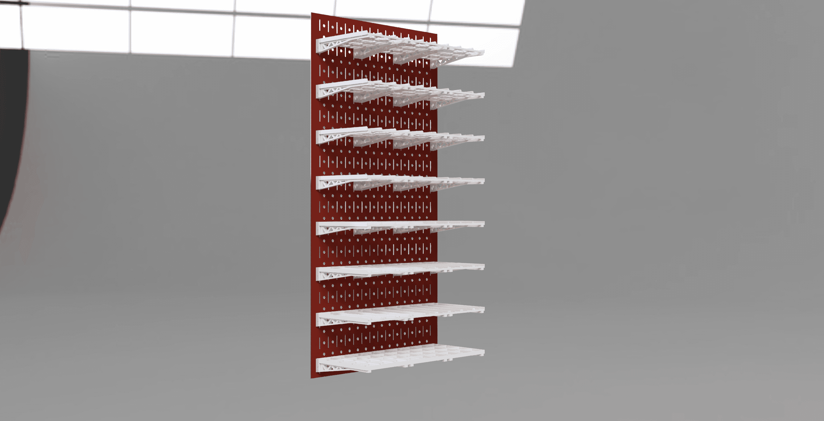 GridControl - Wall Control to Gridfinity Hooks 3d model