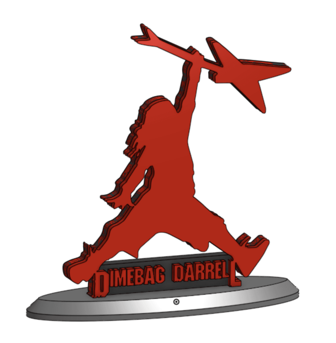 Dimebag Derrell 3d model