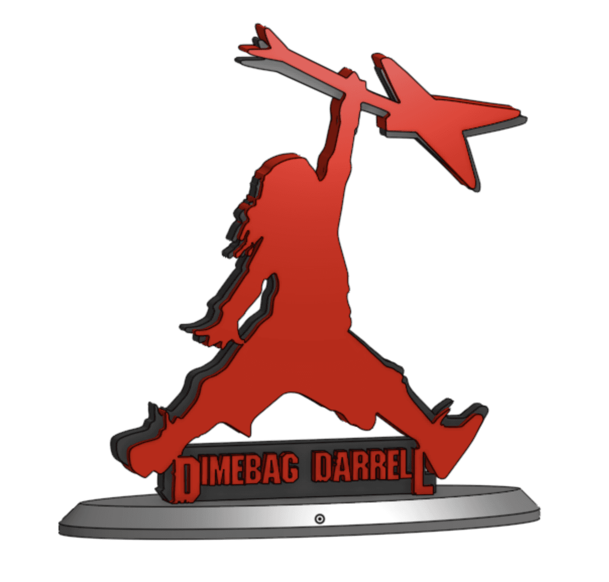 Dimebag Derrell 3d model