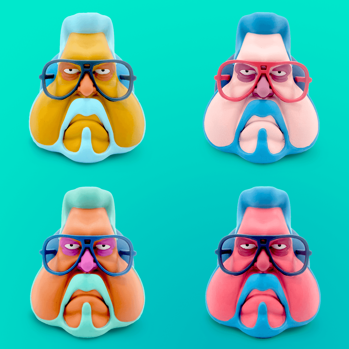 Walter Sobchak bowling ball head 3d model