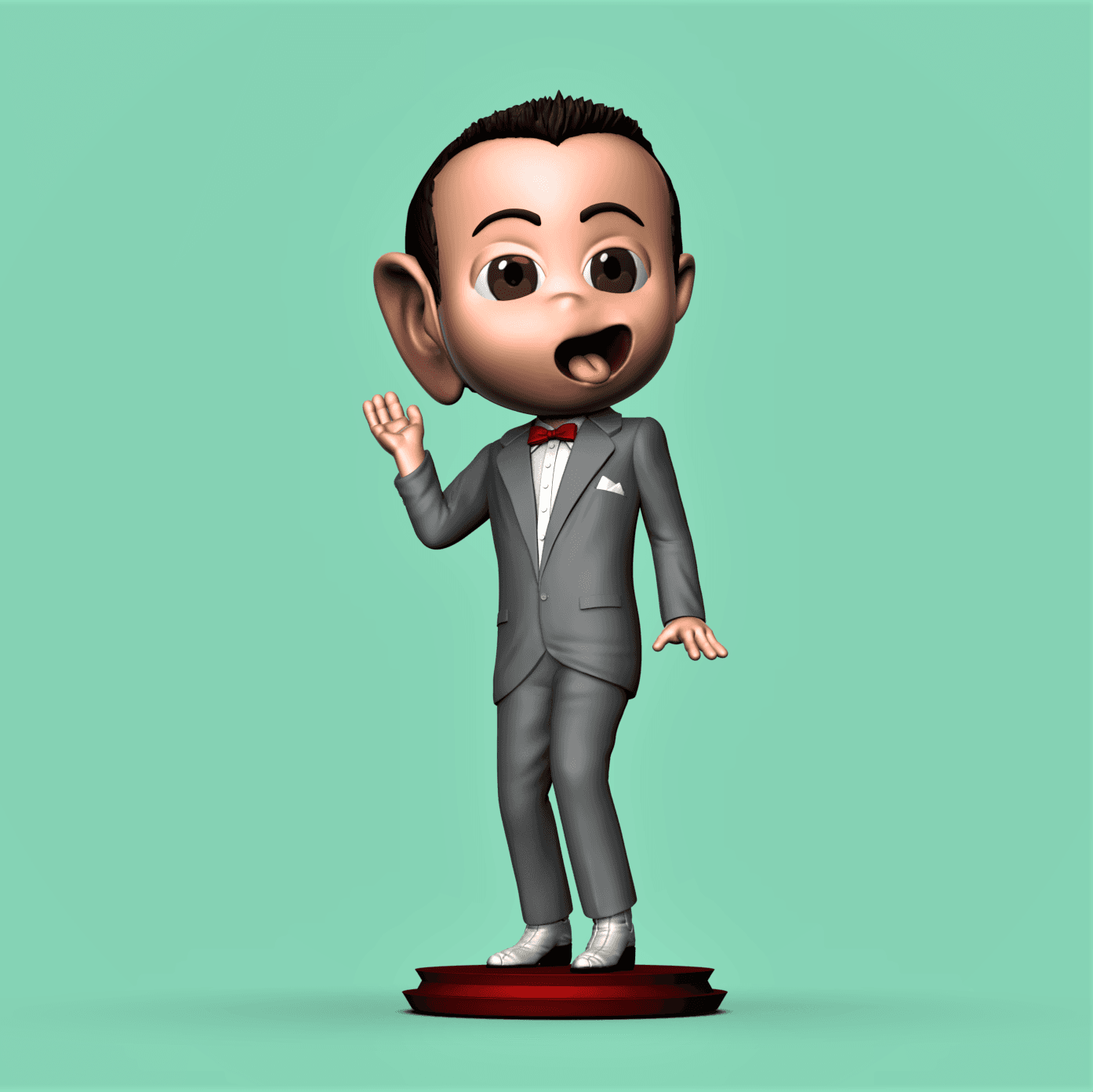 PeeWee Herman -Little Big Head 3d model