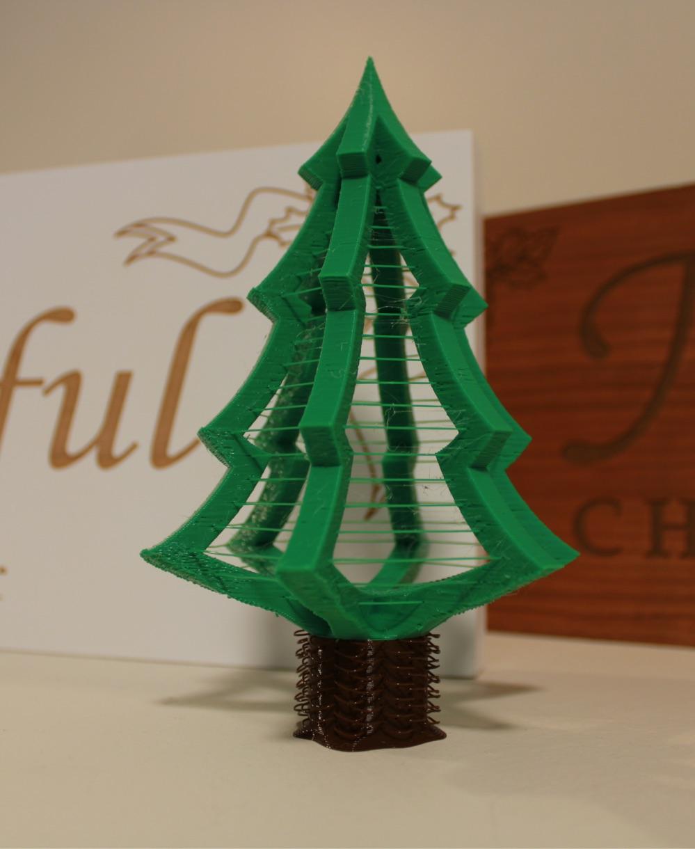 Minimalist Christmas Tree 3d model