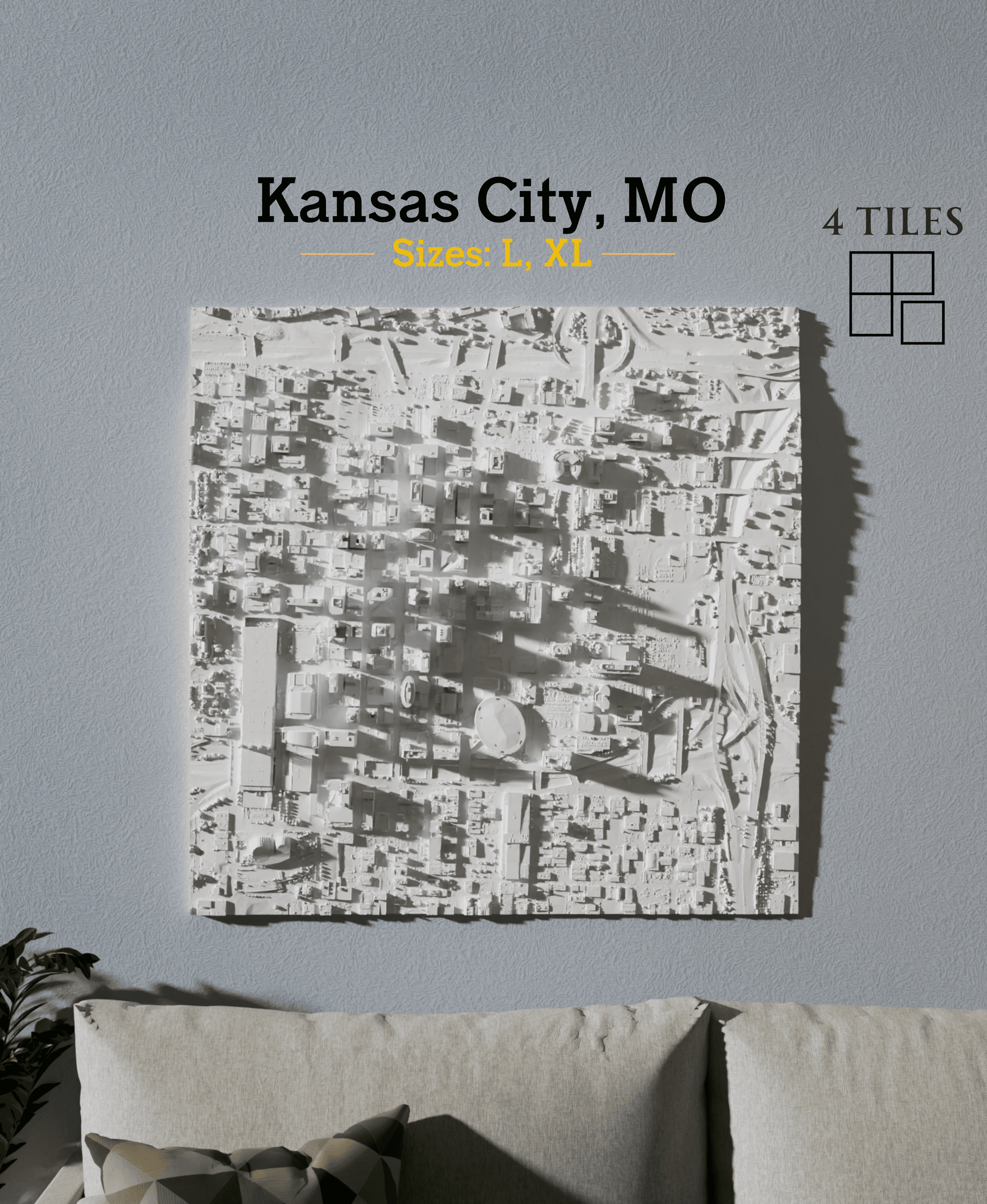 Kansas City, MO - Small 3d model