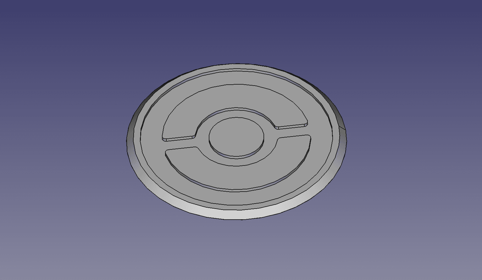 Star Wars Legion POI Token 3d model