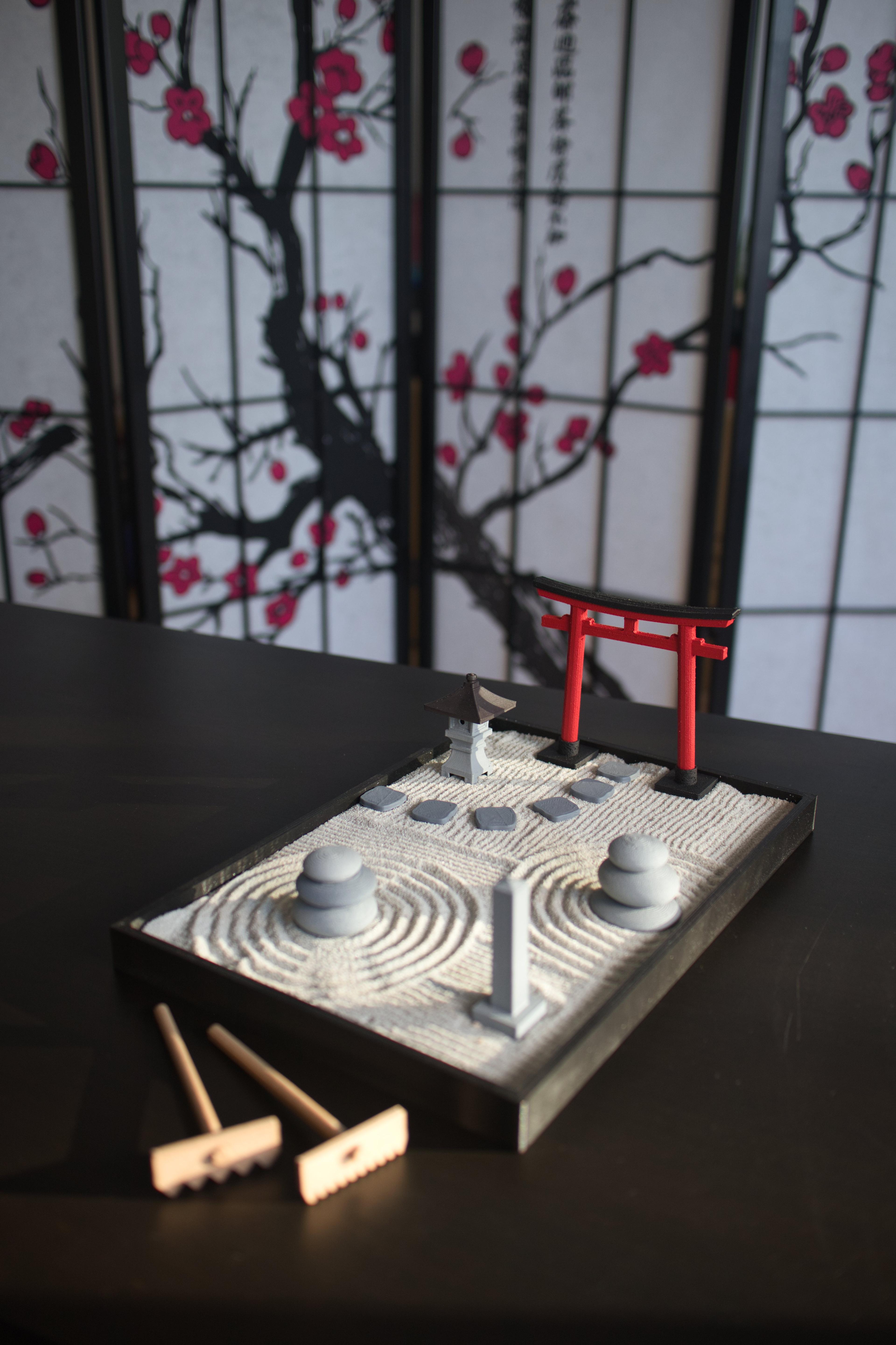 Zen Garden 3d model