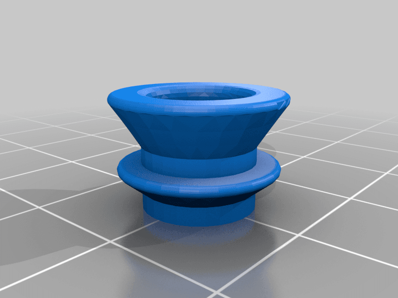 Easy print firewall grommet 3d model