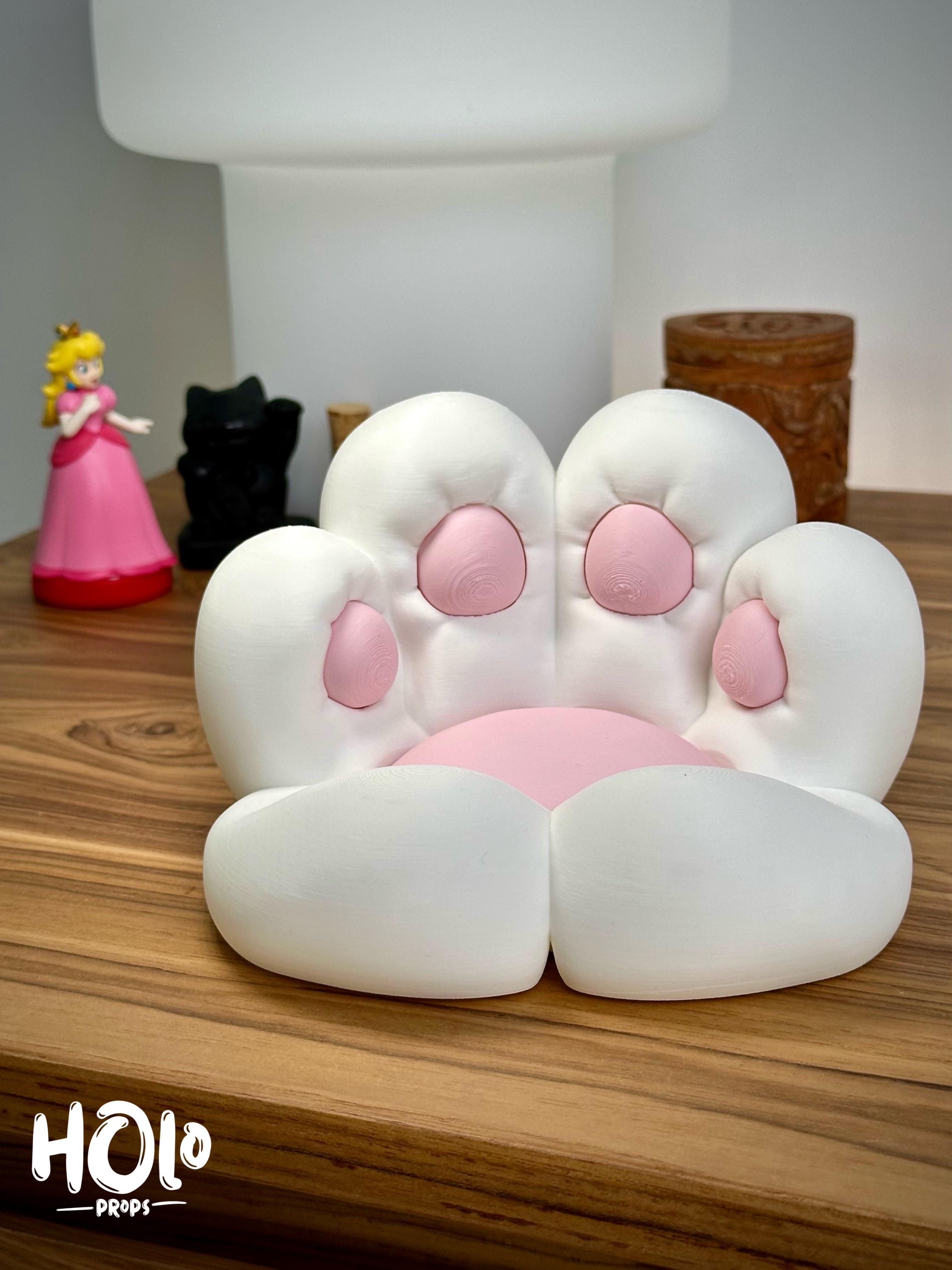 Kawaii Cat Paw Tray 3d model