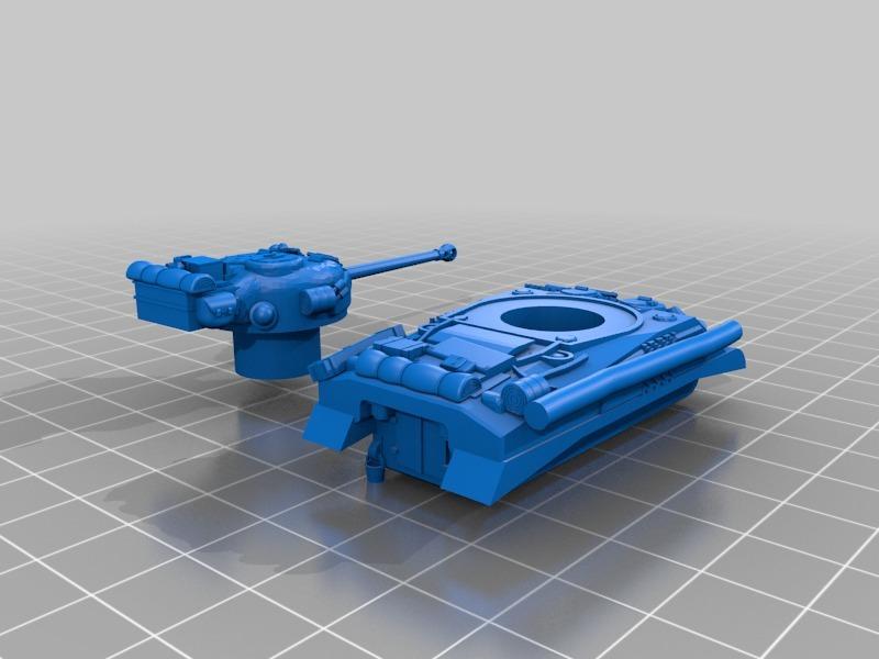 Sherman Firefly with stowage 3d model