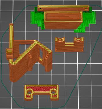 Creality Sprite Extruder with Starlex Butterfly Mount Upgrade 3d model