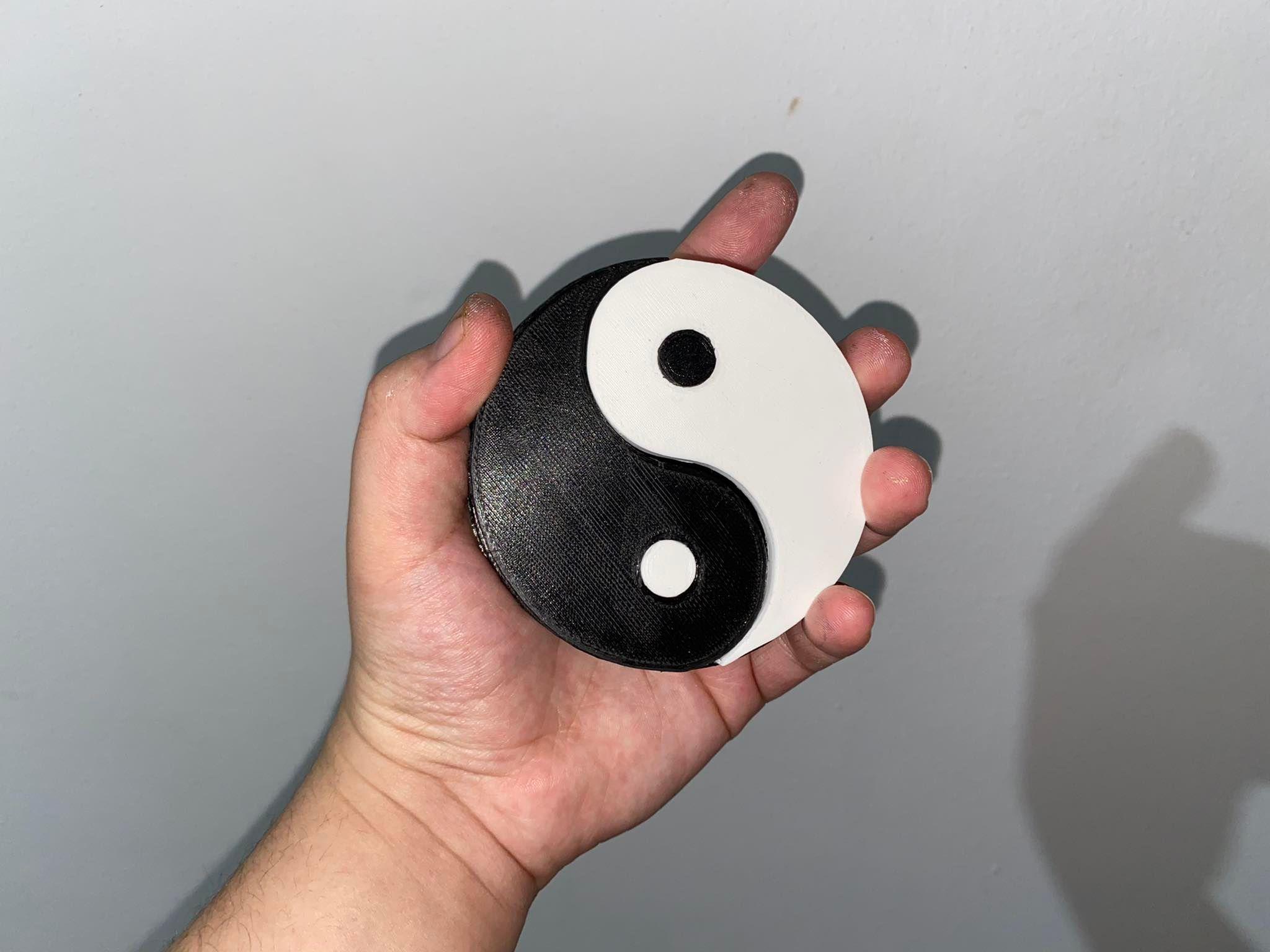 Yin and Yang Box 3d model