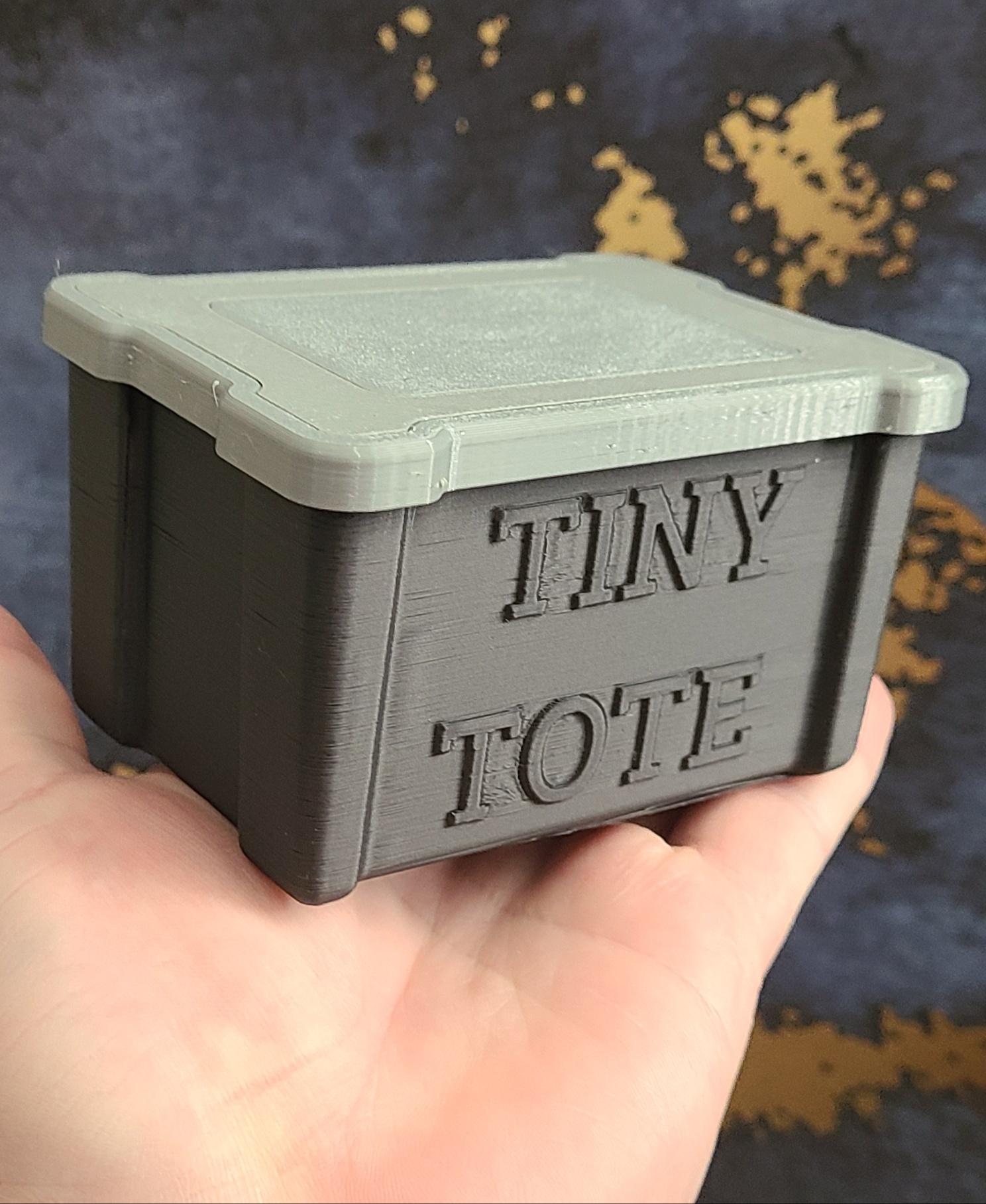 TinyTote Storage Bins 3d model