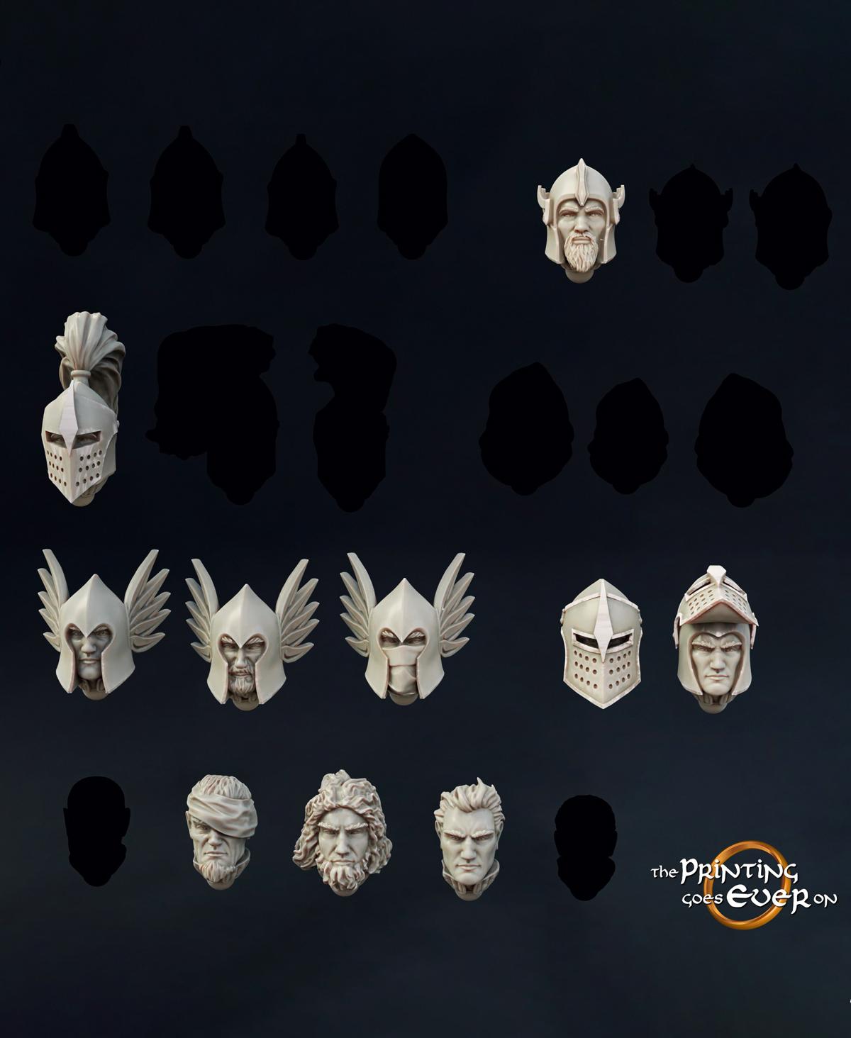 Modular Gonthan Kings Guards 3d model