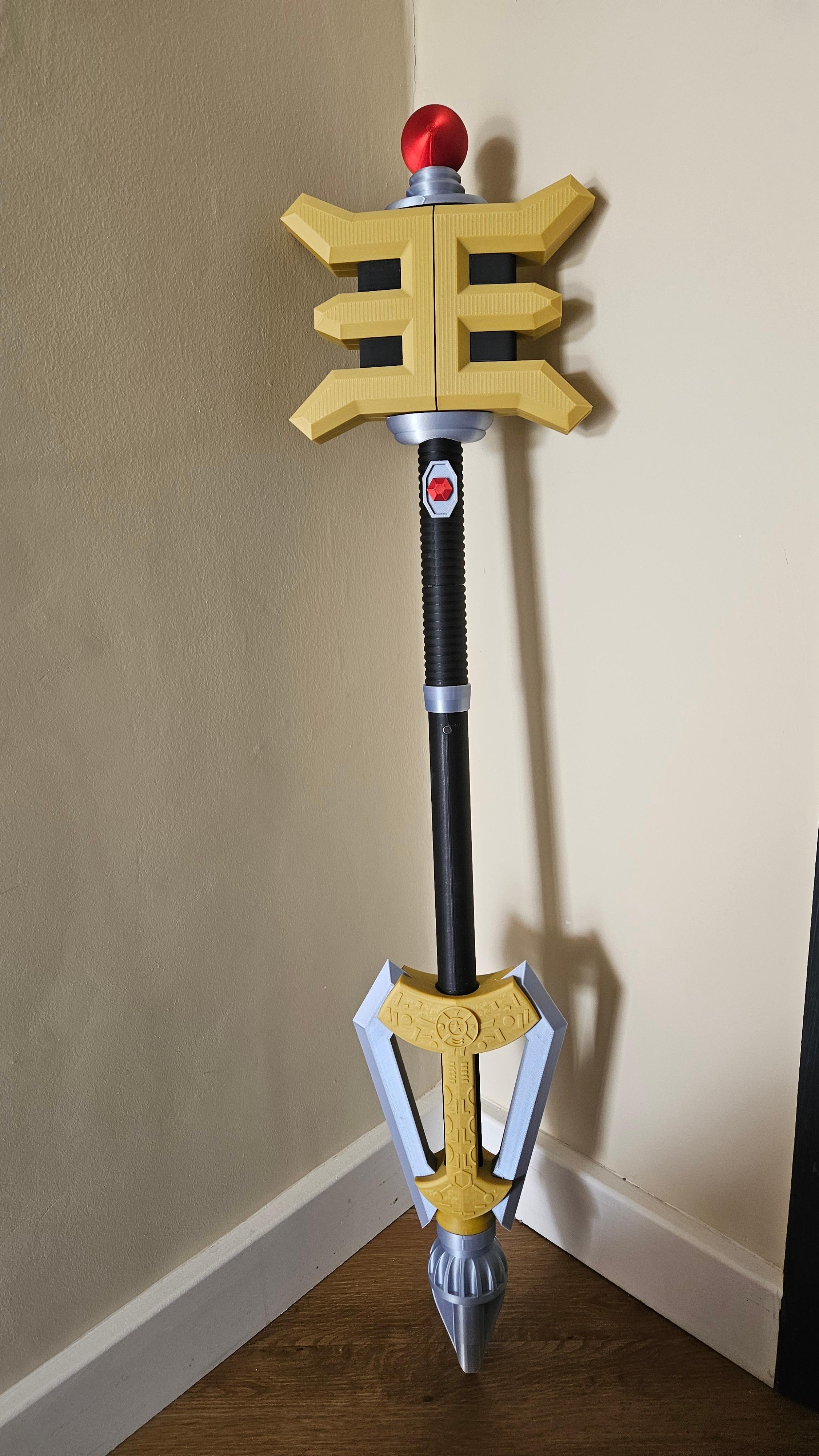 Gold Ranger Golden Power Staff - Power Rangers ZEO 3d model