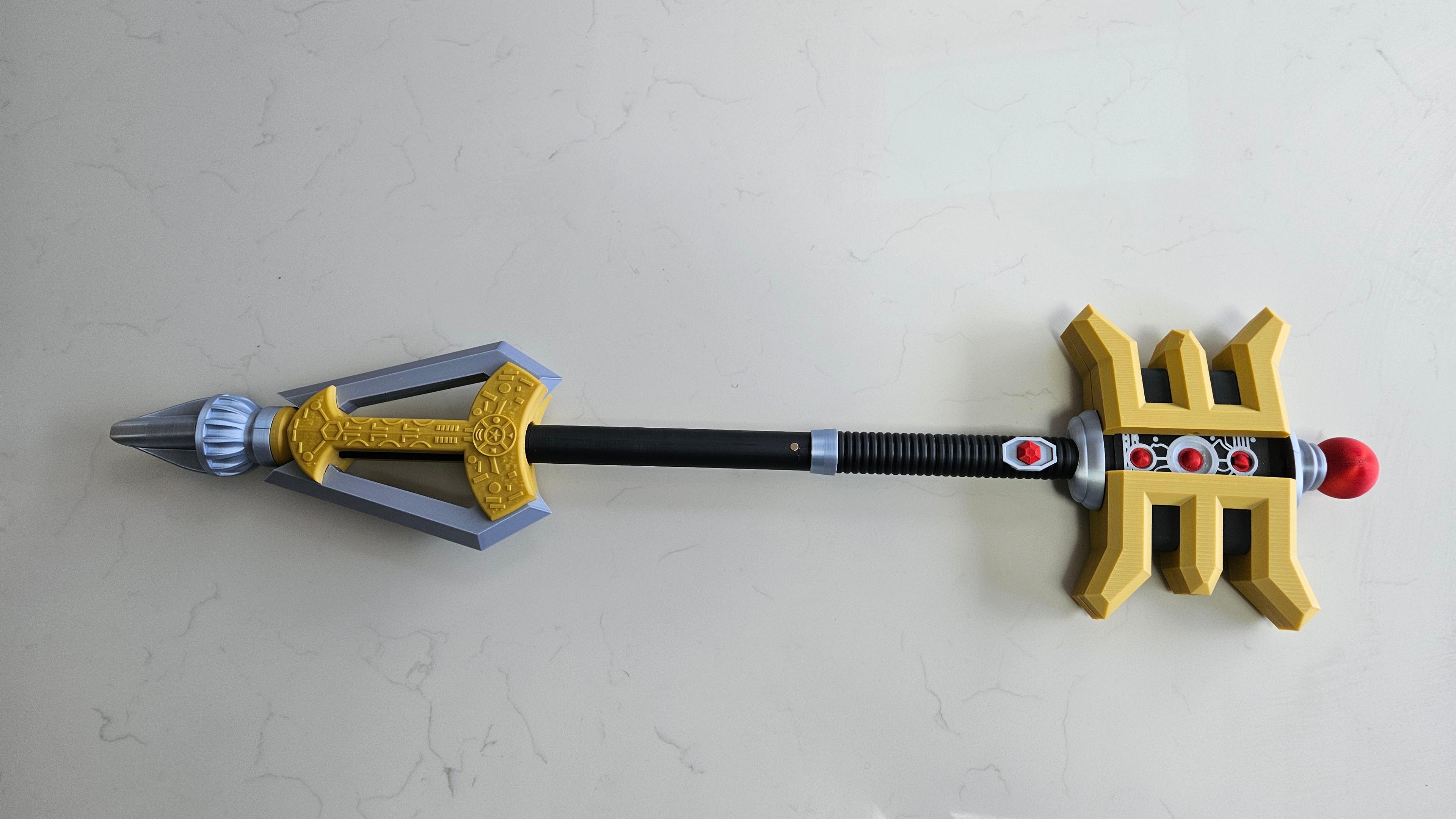 Gold Ranger Golden Power Staff - Power Rangers ZEO 3d model