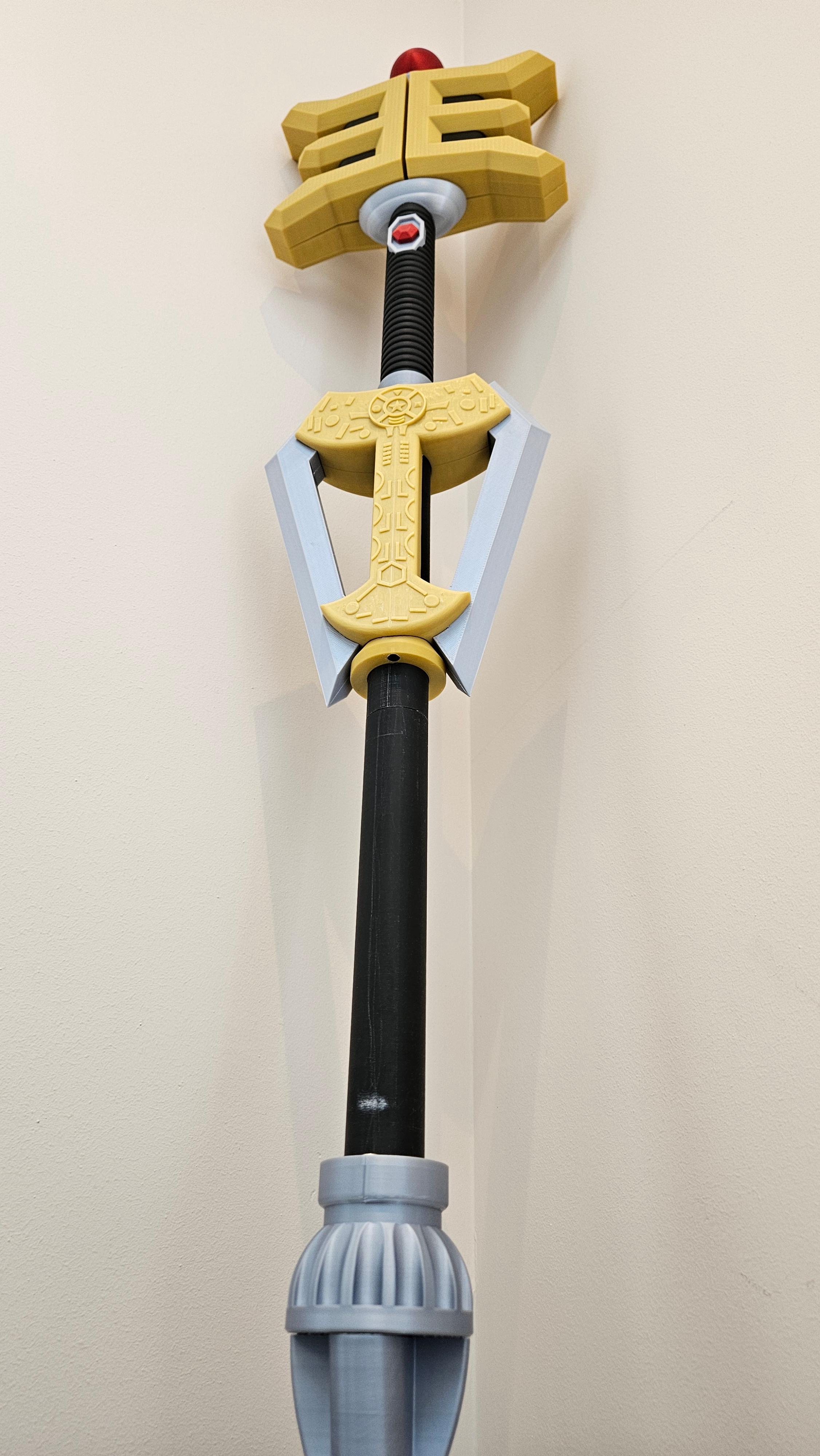 Gold Ranger Golden Power Staff - Power Rangers ZEO 3d model