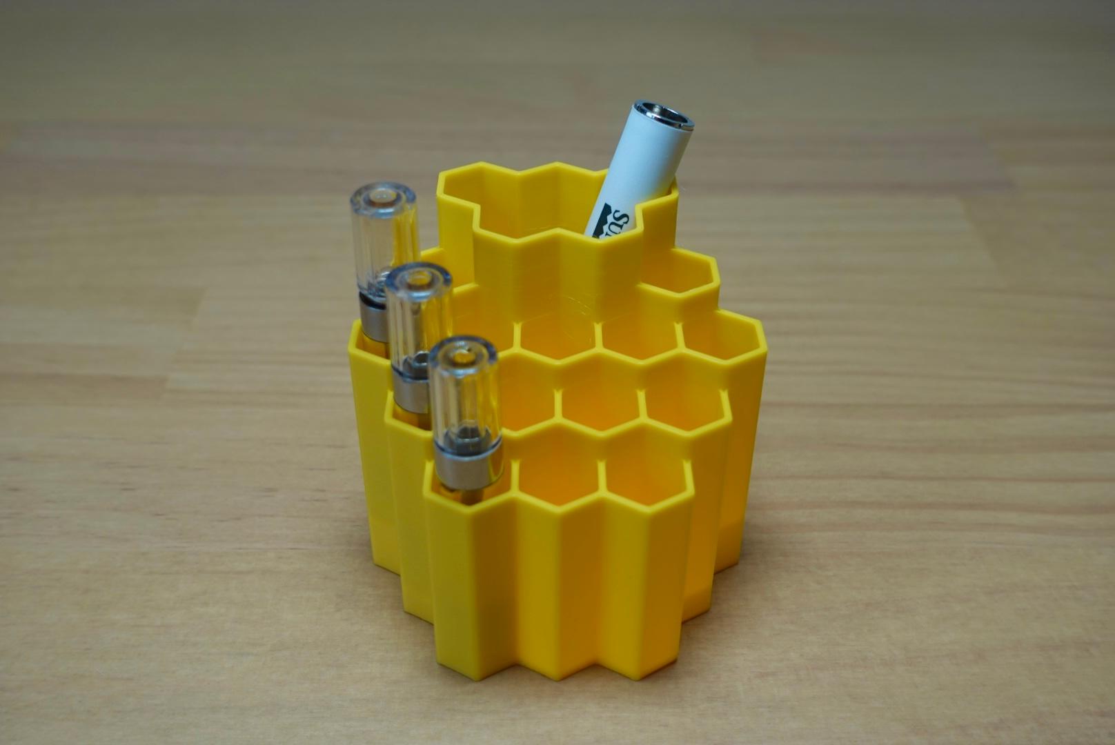 510 Cart Honeycomb Organizer 3d model