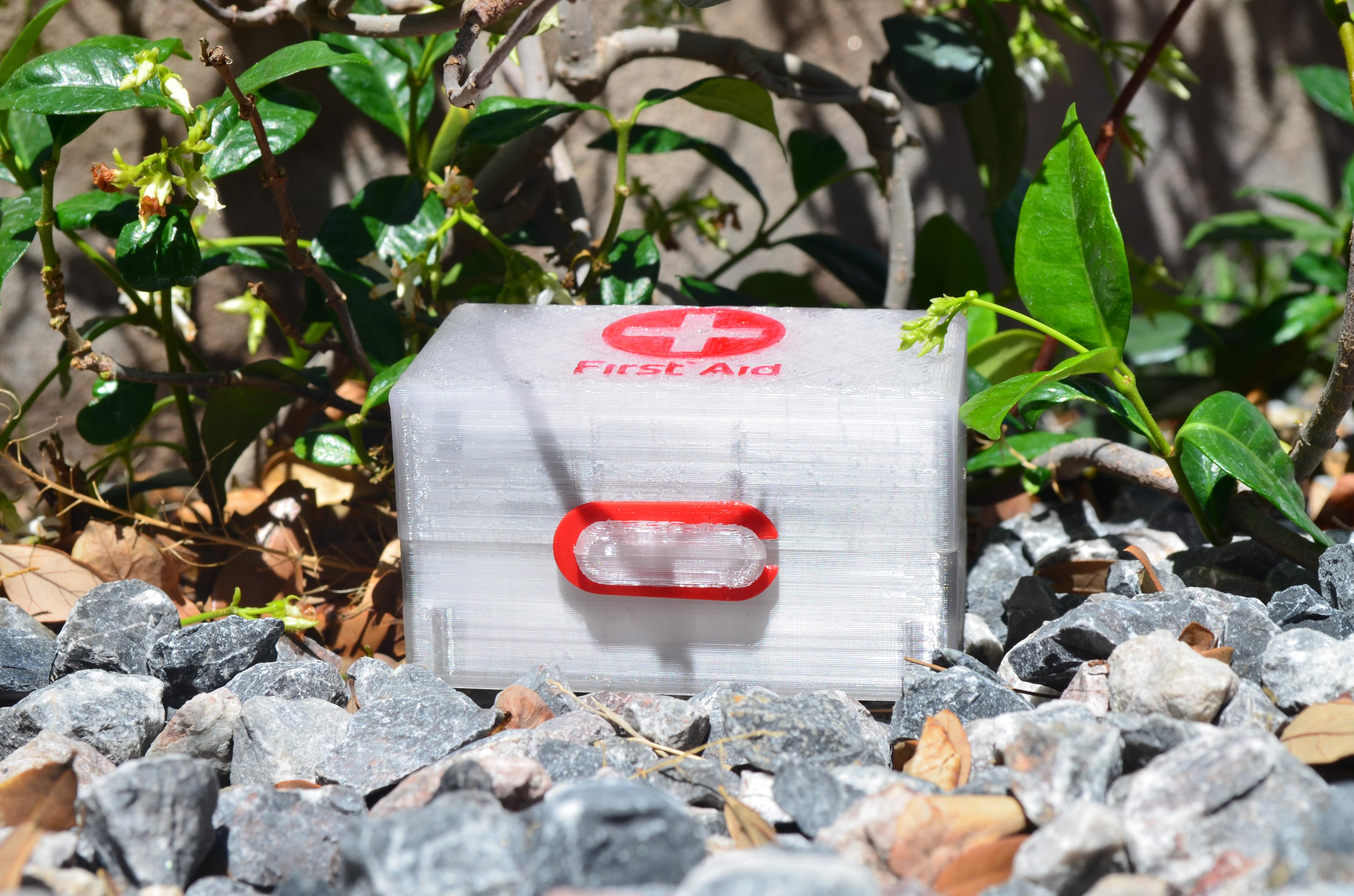 3D Printed First Aid Kit #OutdoorThangs 3d model