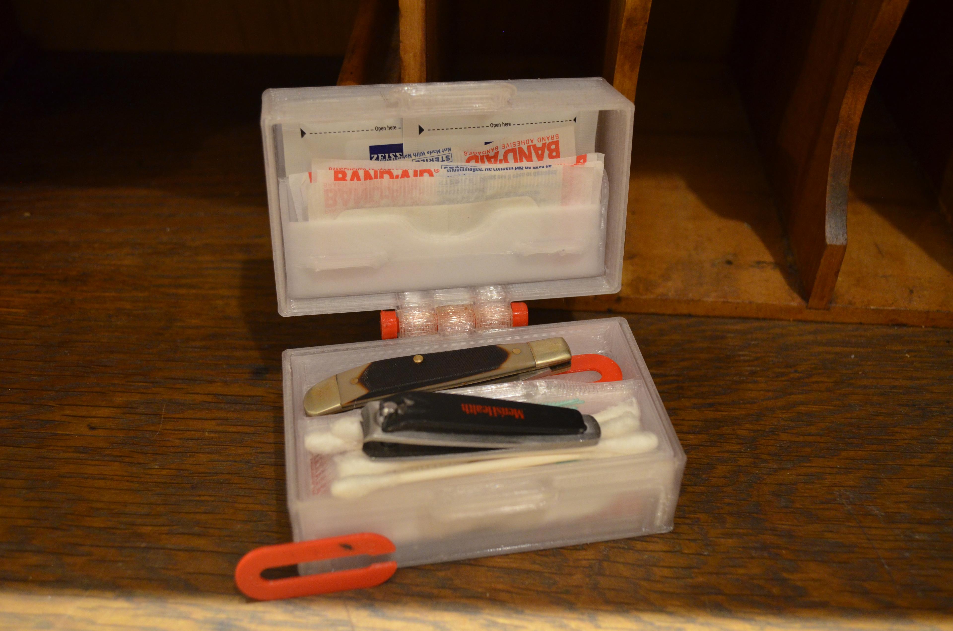 3D Printed First Aid Kit #OutdoorThangs 3d model