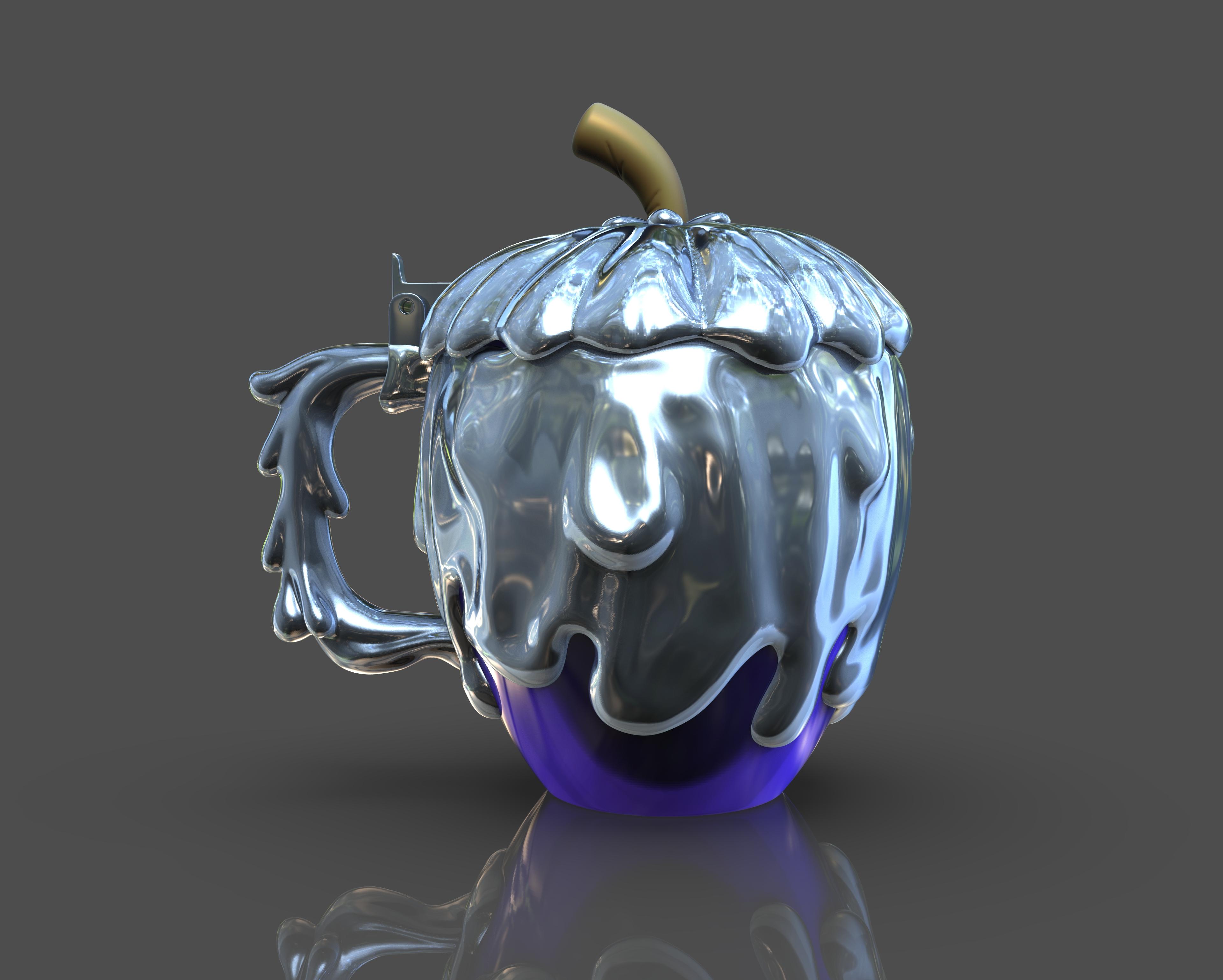 Poison Apple Mug 3d model